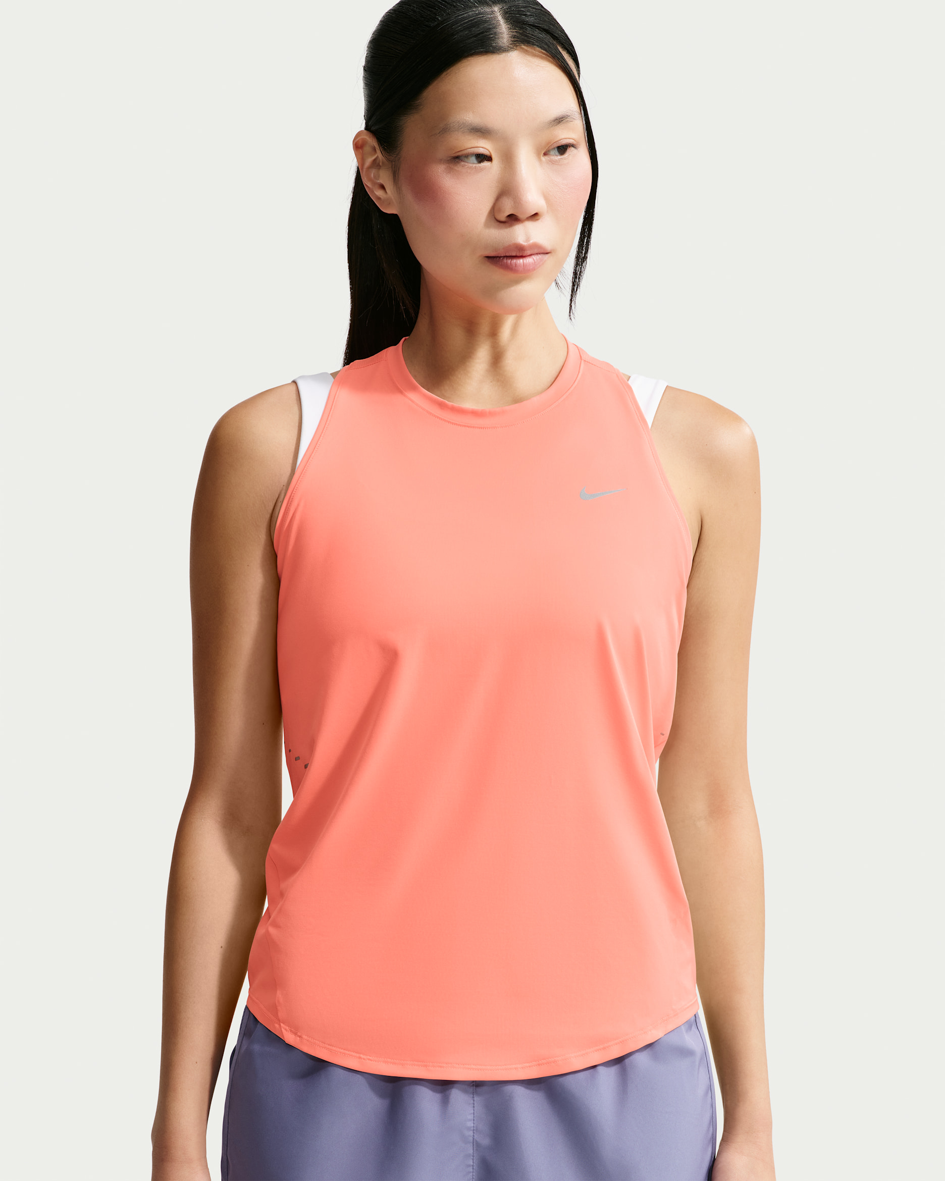 Nike Swift Women's Dri-FIT Running Tank Top - Atomic Pink