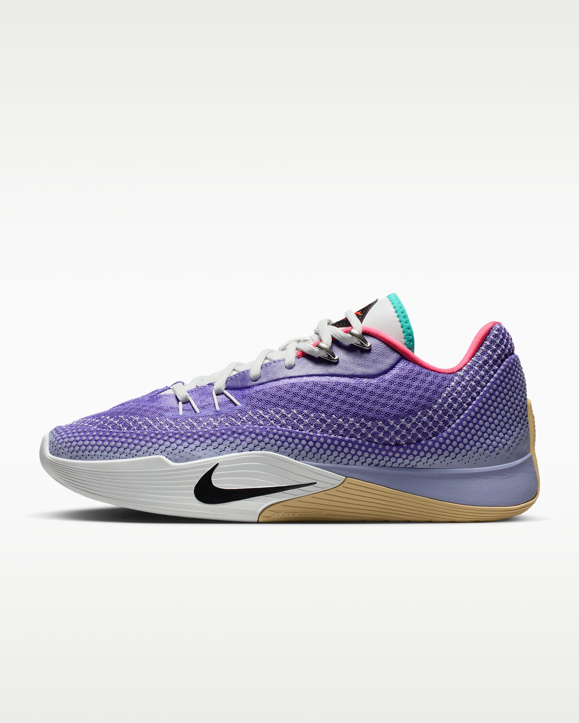 Tenis de básquetbol Nike Street Flare - Iris oscuro/Morado hierro/Polvo fotón/Negro