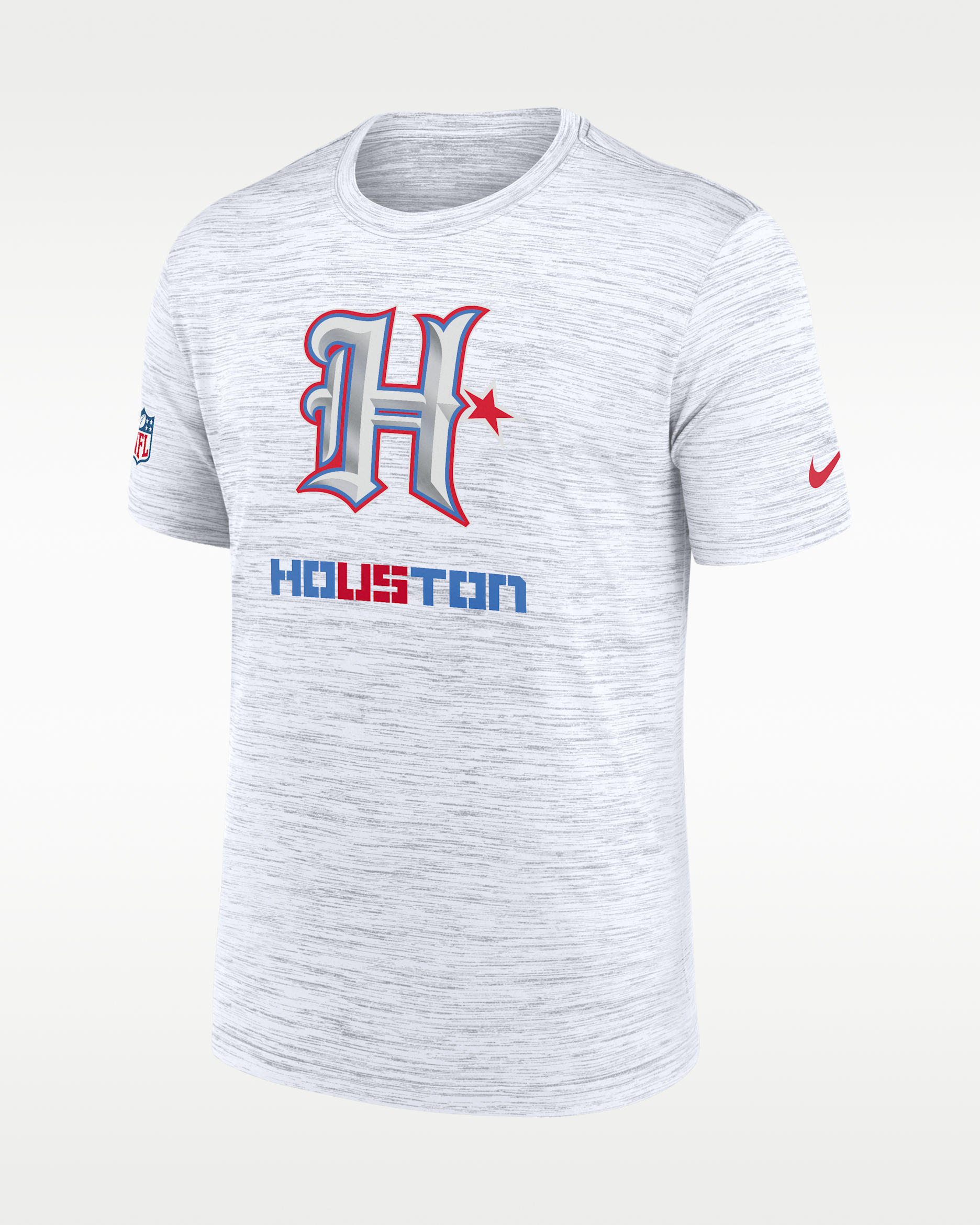 Houston Texans Rivalries Collection Sideline Velocity Men's Nike Dri-FIT NFL T-Shirt - White
