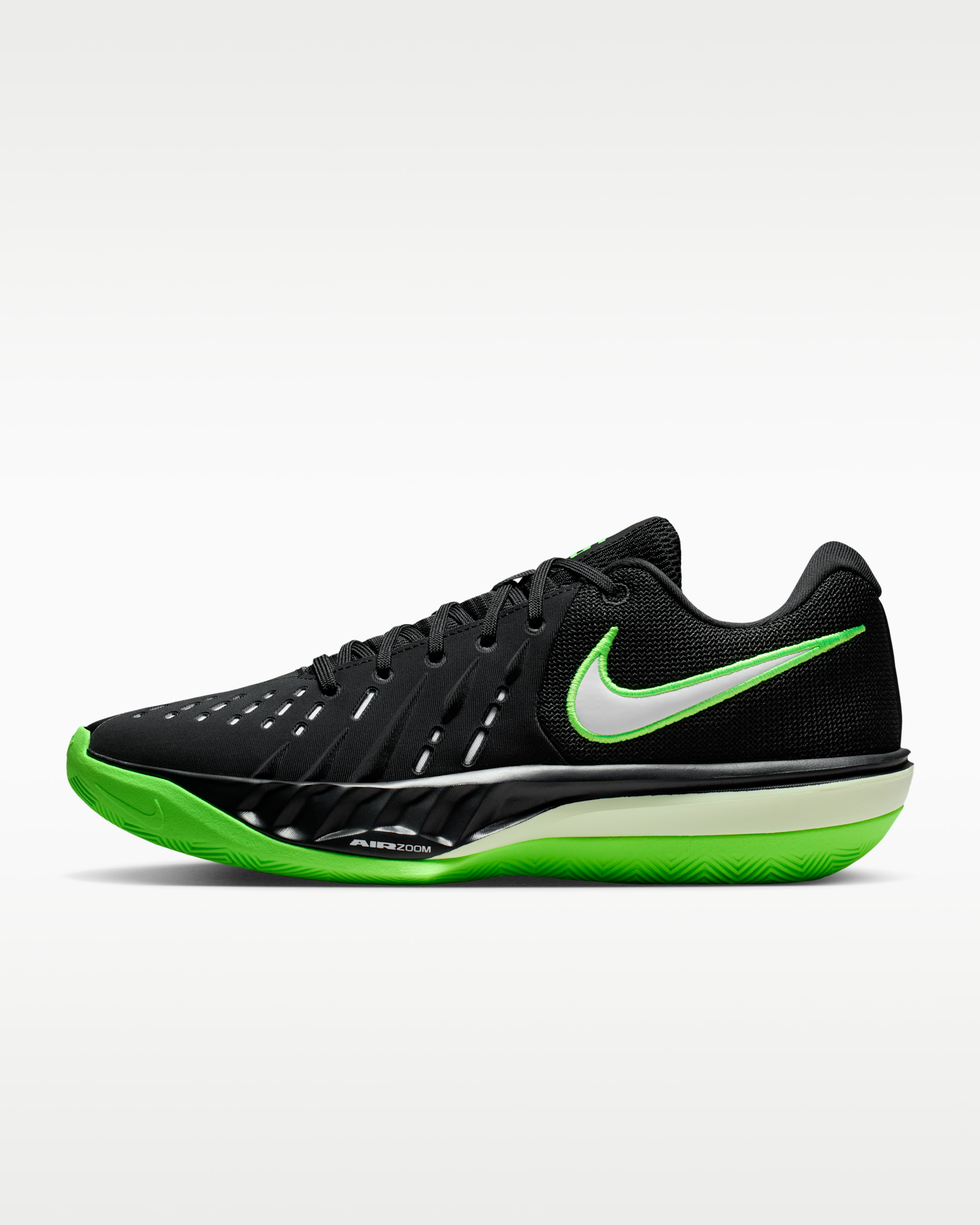 Nike G.T. Cut Academy 2 Basketball Shoes - Black/Voltage Green/Volt Tint/White