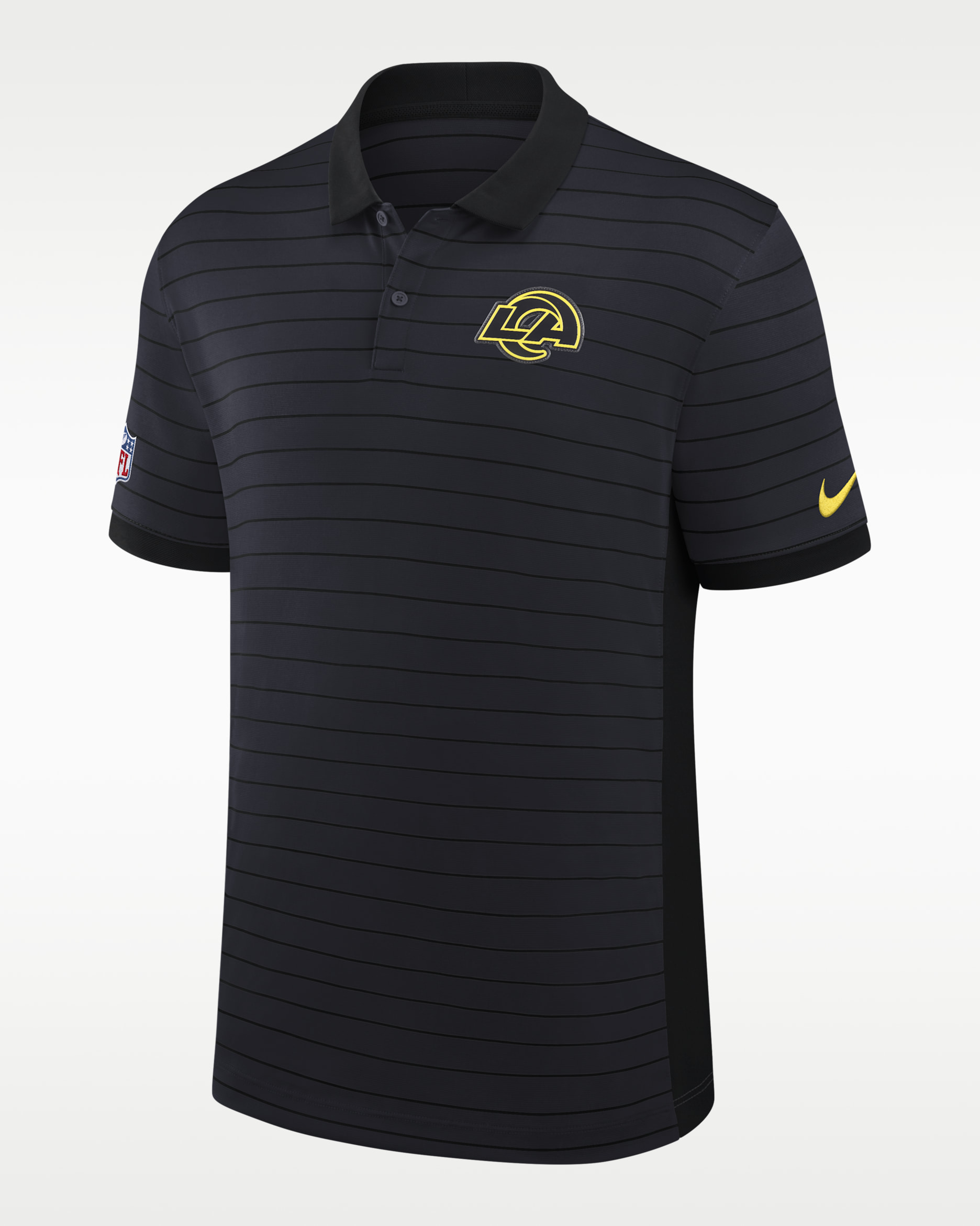 Los Angeles Rams Rivalries Collection Sideline Victory Men's Nike Dri-FIT NFL Polo - Navy