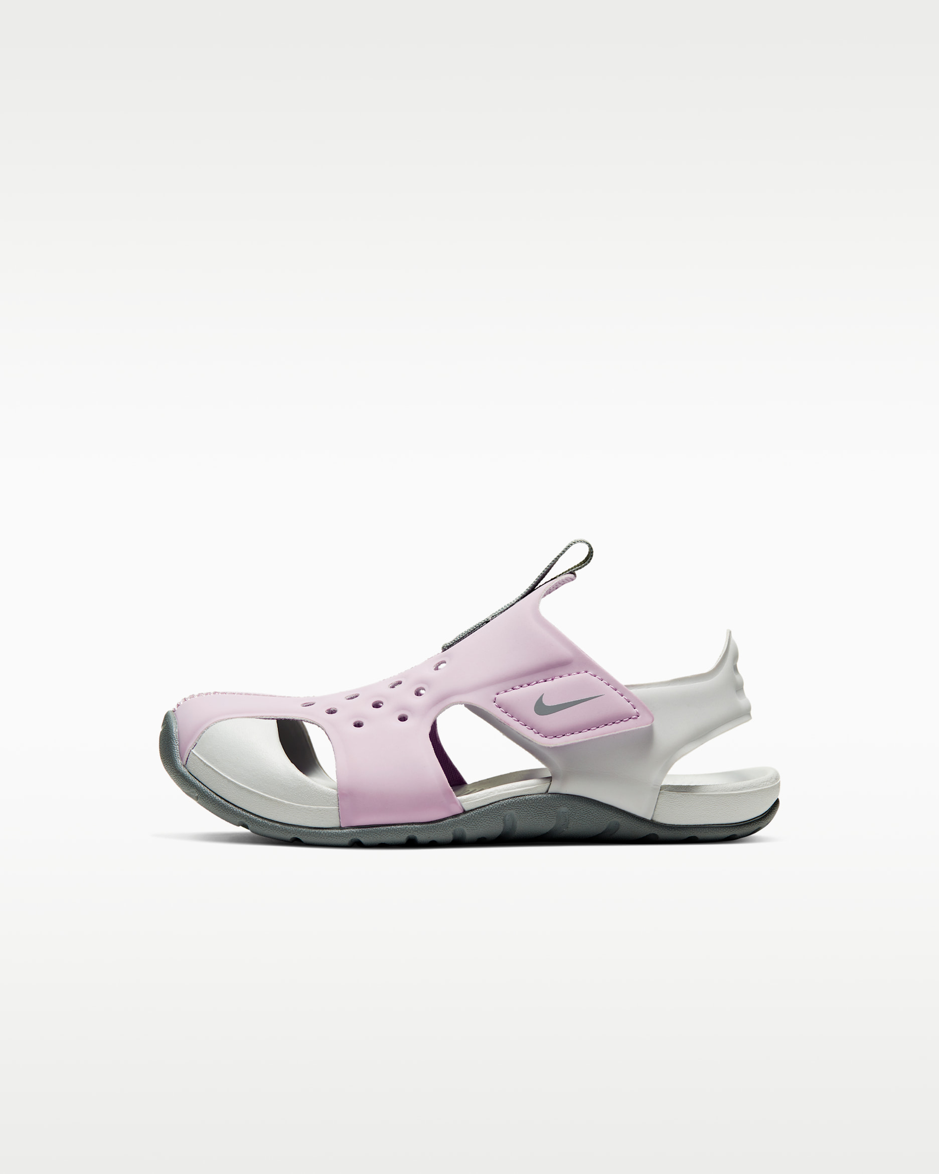 Sandale Nike Sunray Protect 2 pour enfant - Iced Lilac/Photon Dust/Particle Grey