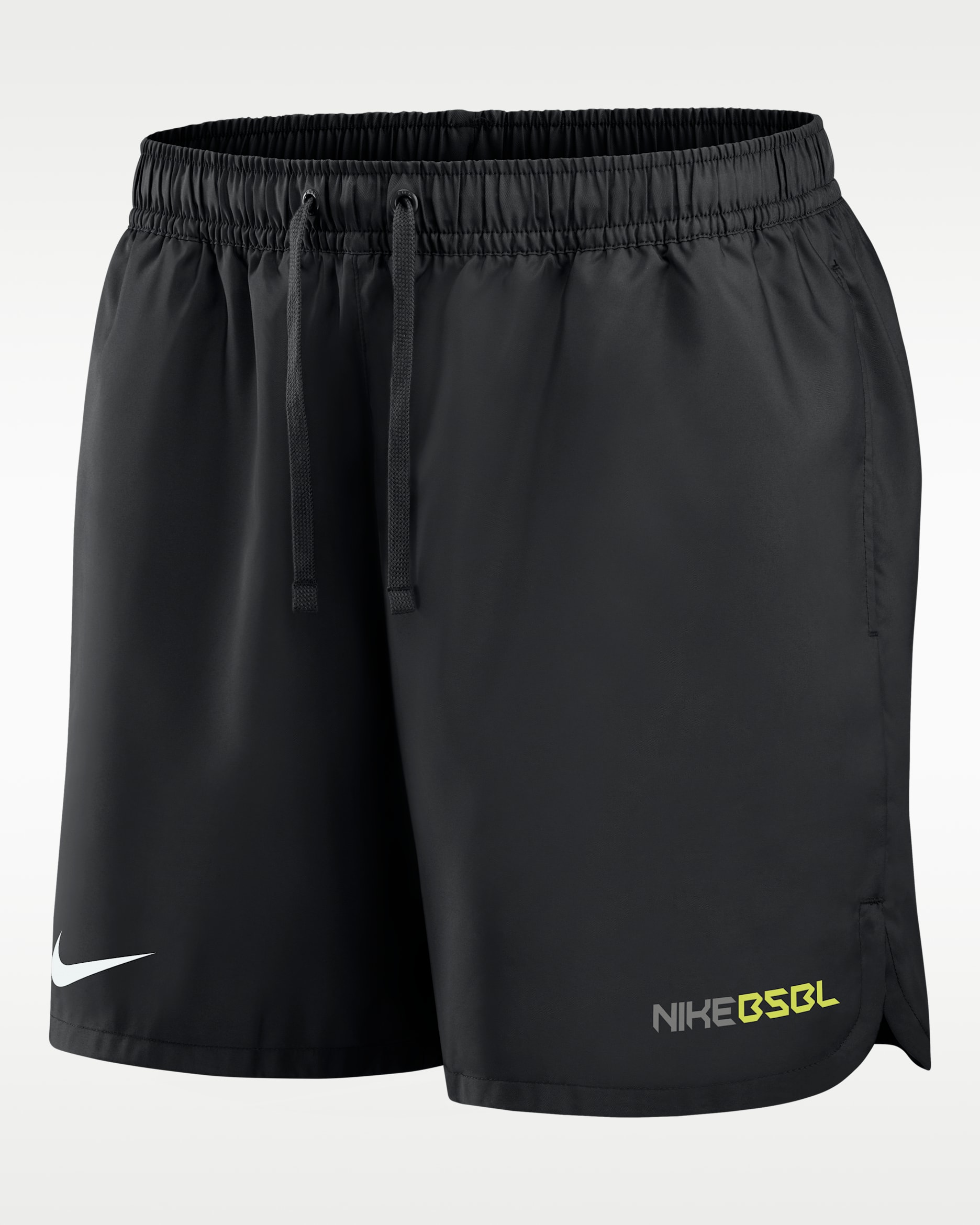 Nike Swoosh Men's Baseball Woven Flow Shorts - Black