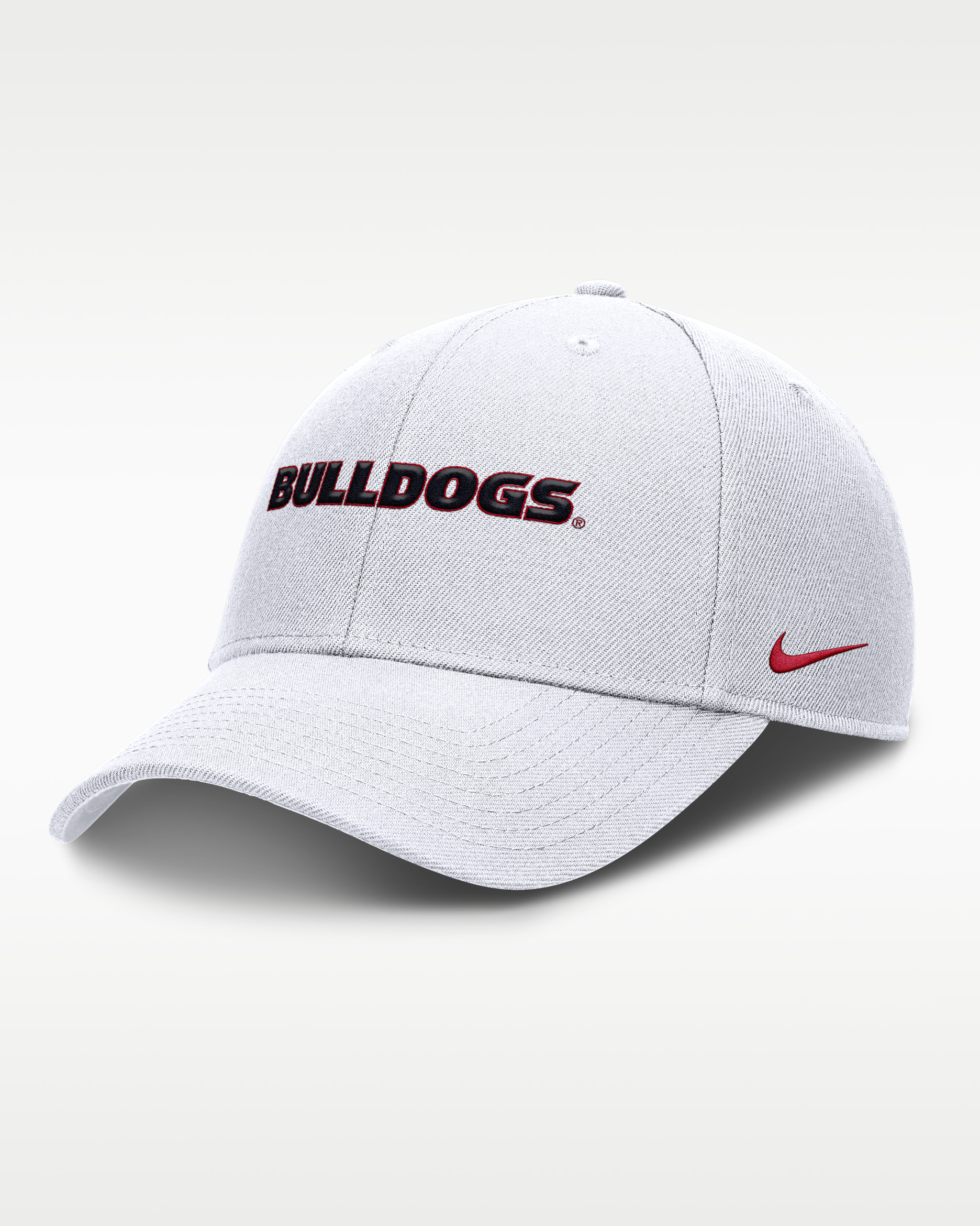 Georgia On-Field Rise Gameday Men's Nike Dri-FIT College Trucker Adjustable Hat - White