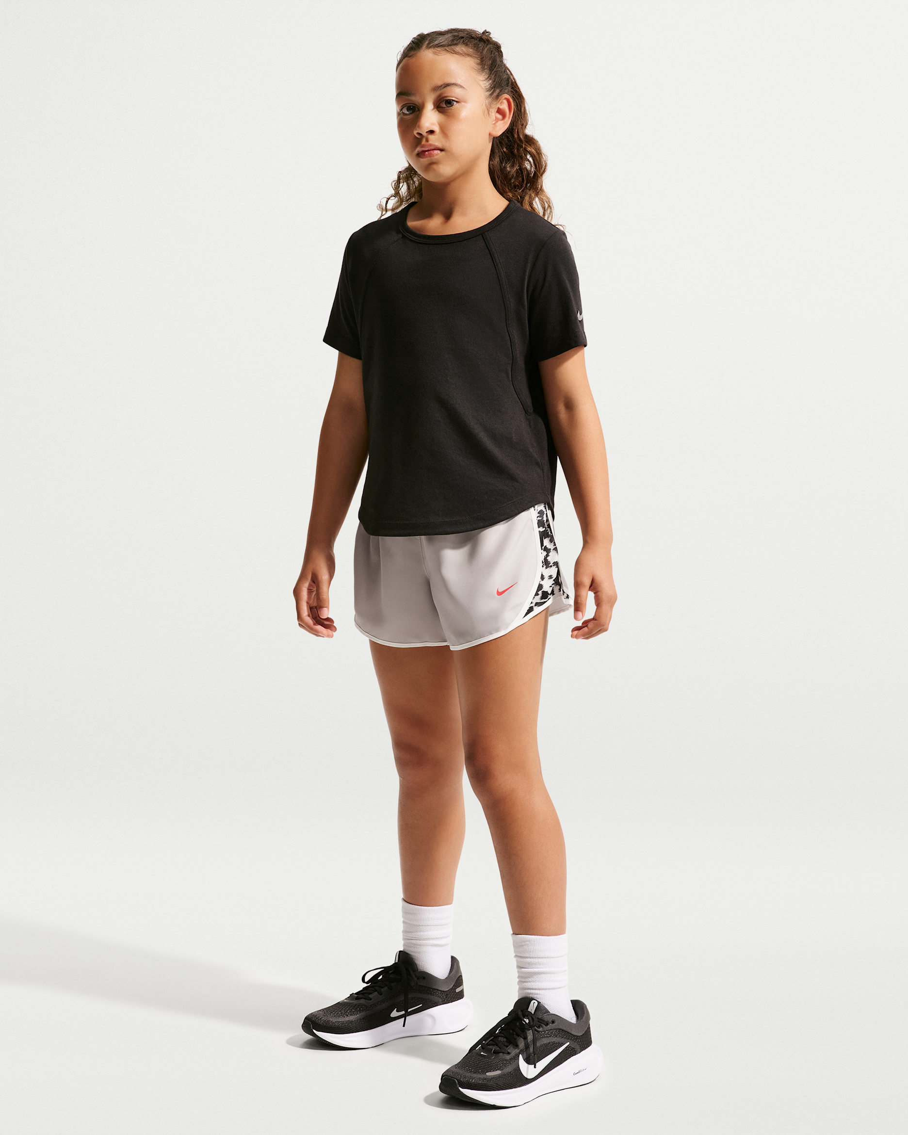 Nike Tempo Big Kids' (Girls') Dri-FIT Shorts - Moon Particle