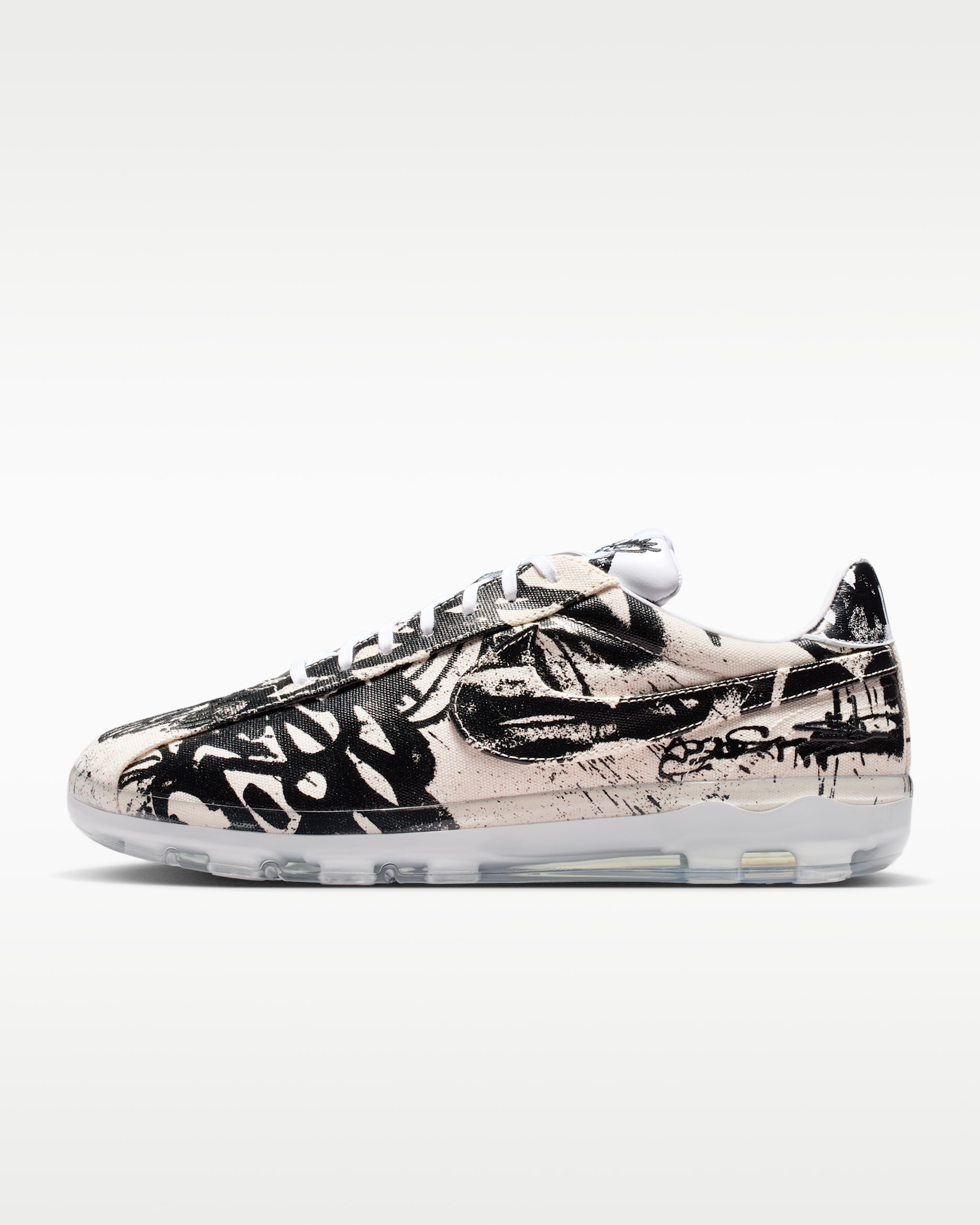 Tenis para hombre Cryoshot Striker 1976 x Nigeria x Slawn - Natural/Blanco/Negro/Natural