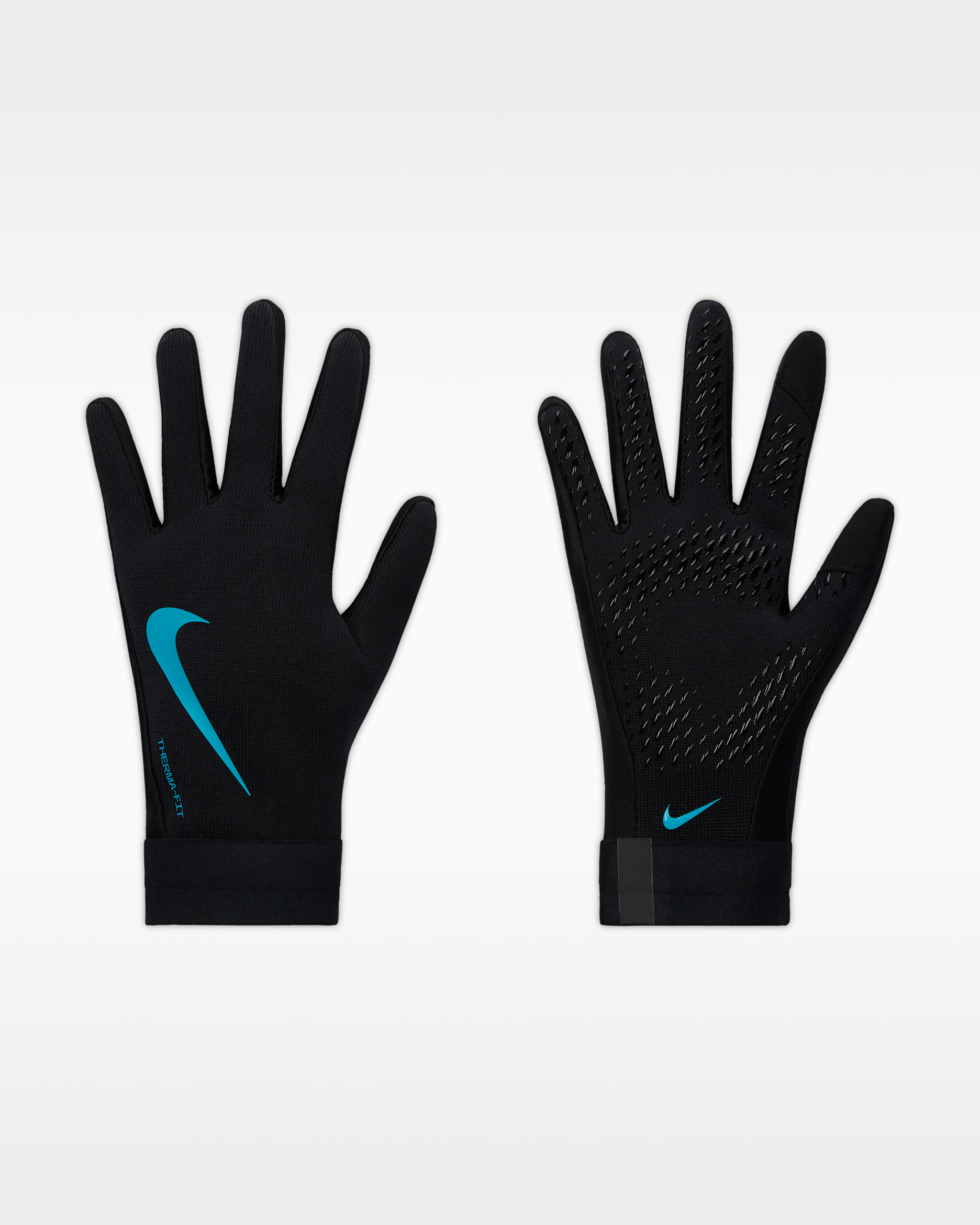 Gants Inter Milan 2025/26 Academy Therma-FIT - Noir/Chlorine Blue