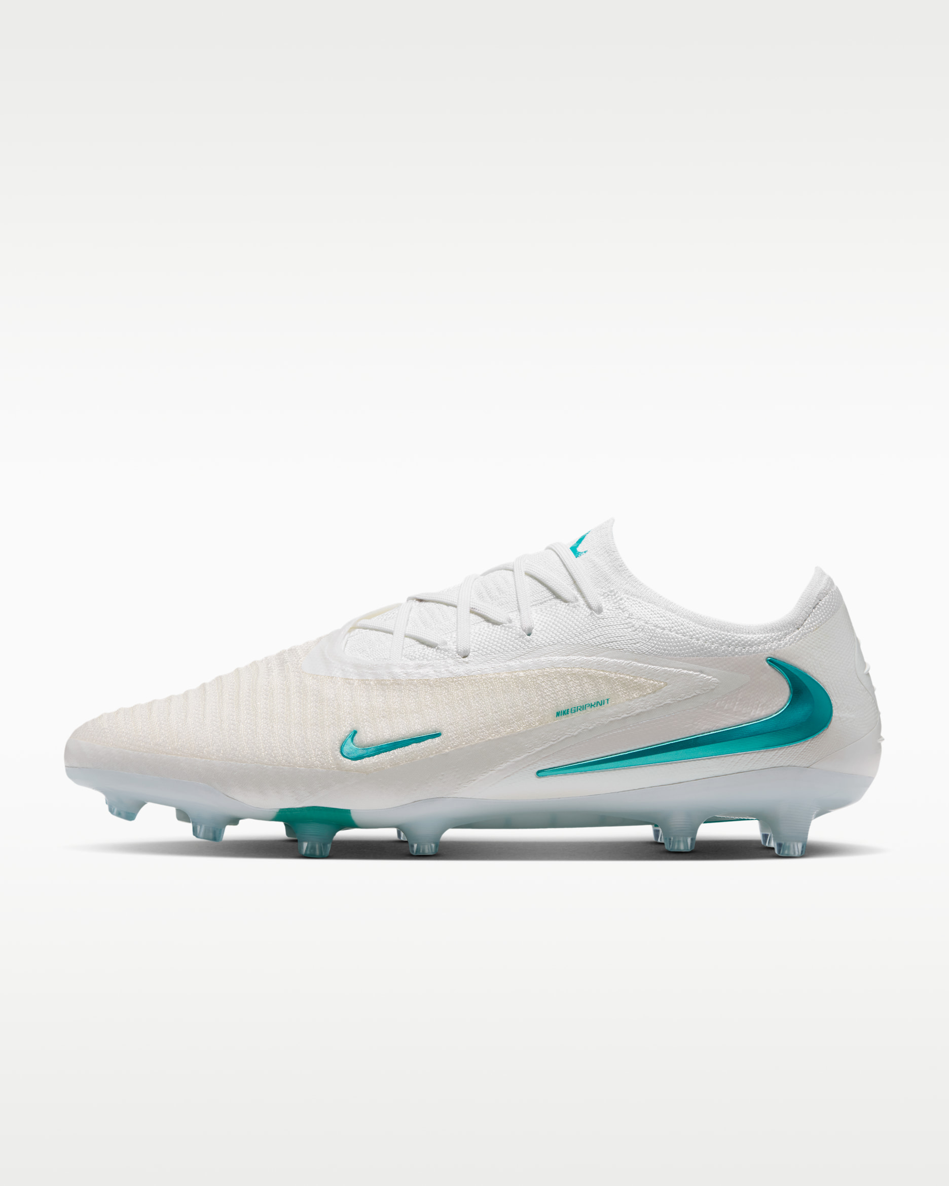 Kopačky Nike Phantom 6 Low Elite na umělou trávu - Bílá/Bílá/Dusty Cactus