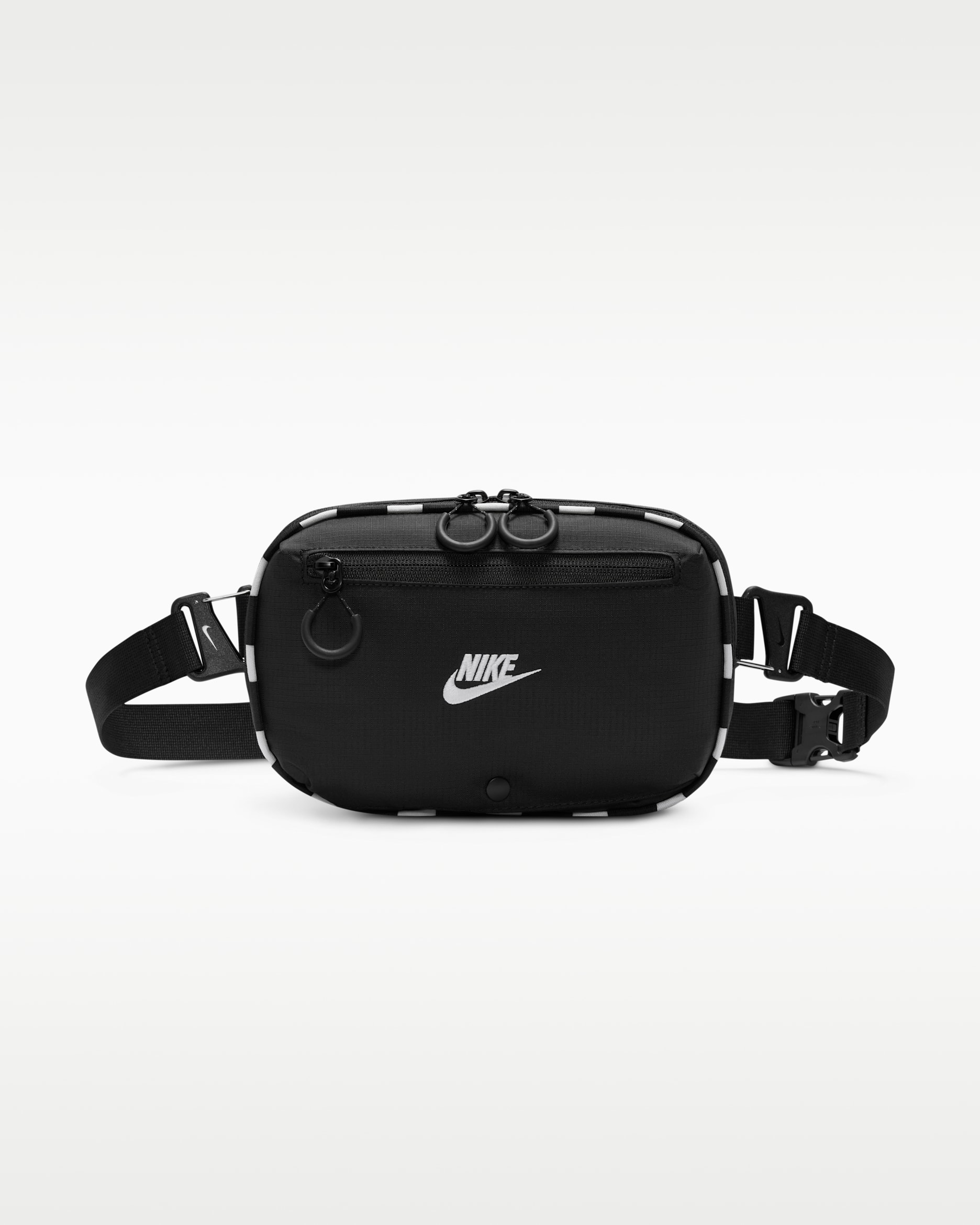 Nike Hayward Patrol Crossbody Bag (4L) - Black/Off White/Off White