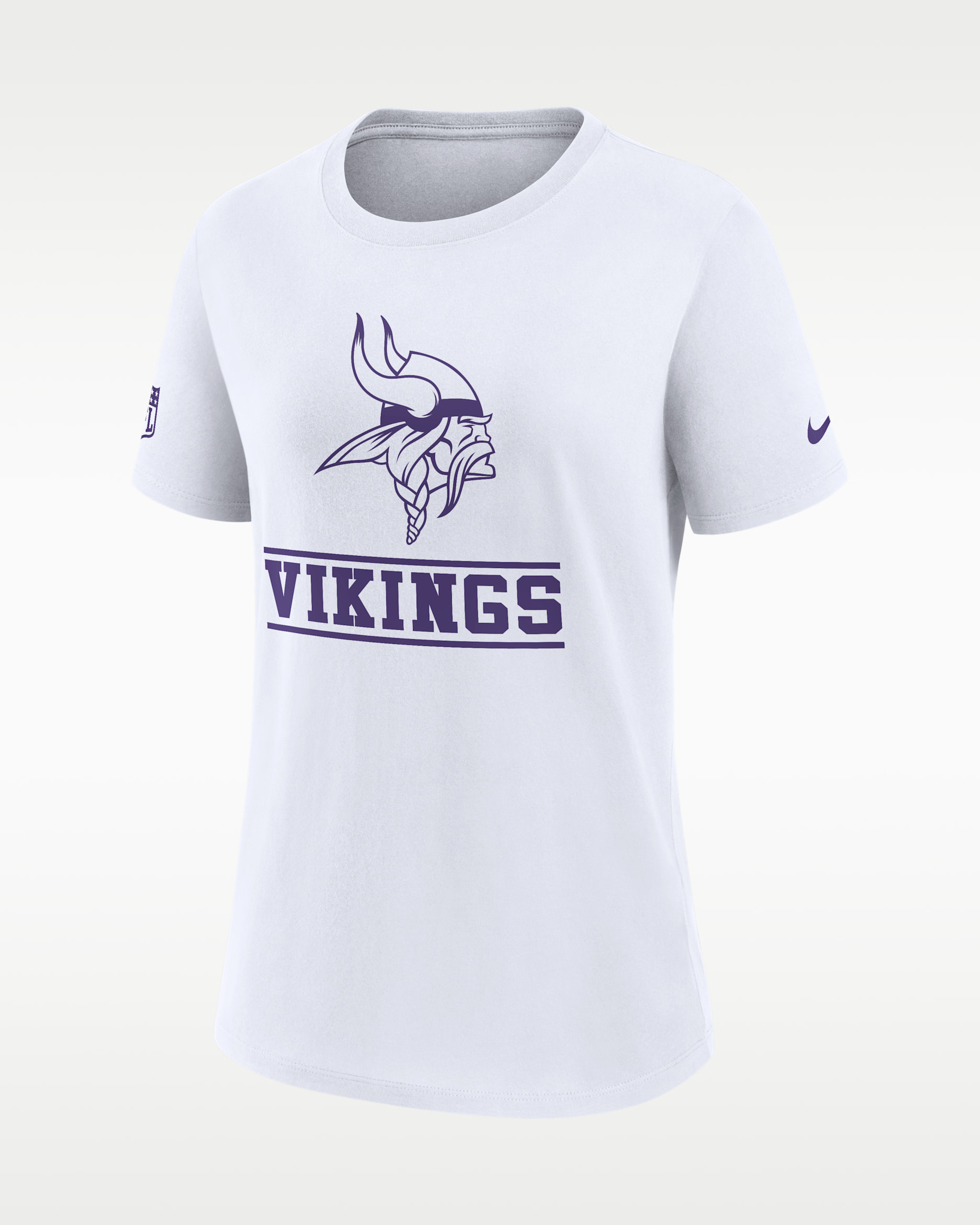Minnesota Vikings Sideline Alt Women's Nike Dri-FIT NFL T-Shirt - White