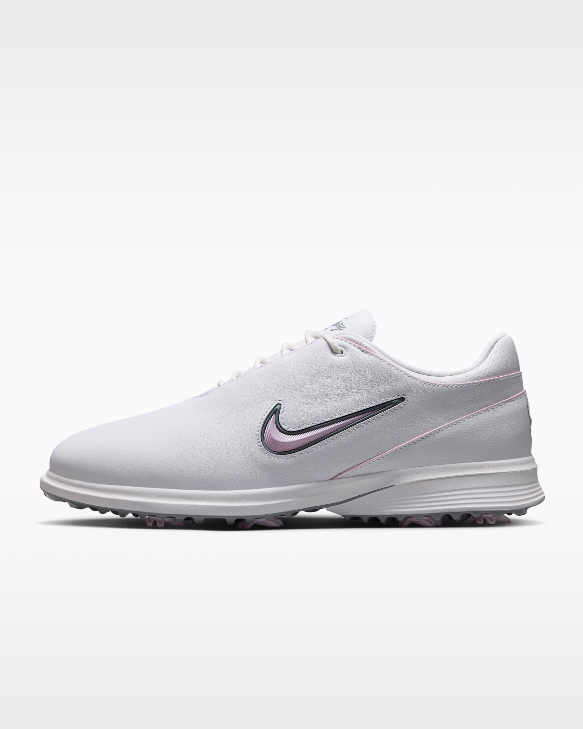 Nike Victory Tour 4 Golf Shoes - White/White/Cool Grey/Bleached Lilac