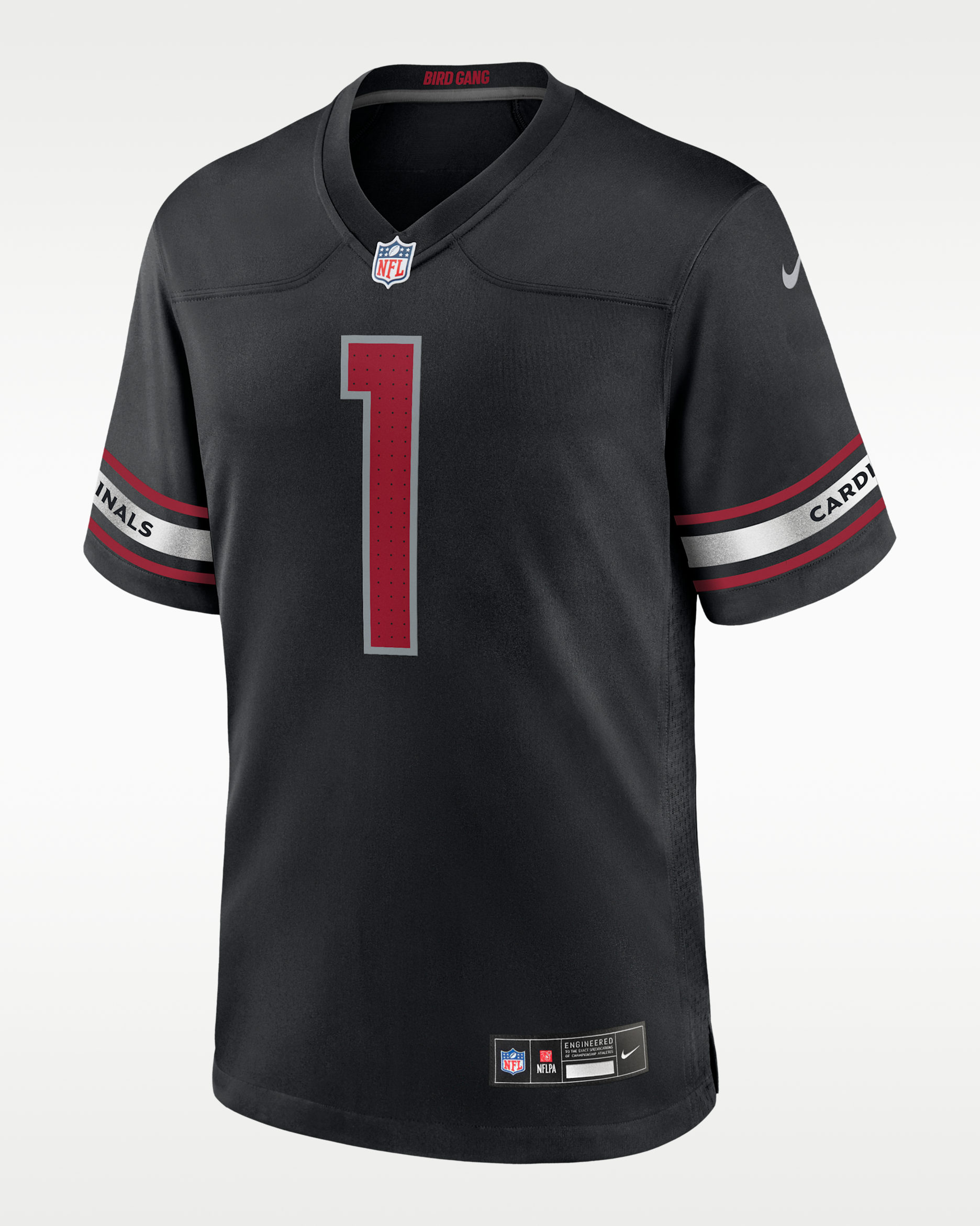 Jersey de fútbol americano Nike de la NFL Game para hombre Kyler Murray Arizona Cardinals - Negro