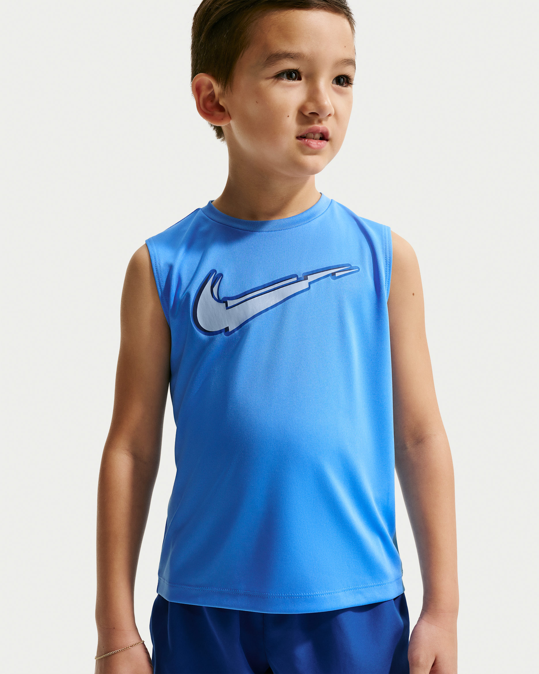 Nike Bold Move Little Kids' Dri-FIT Tank - University Blue