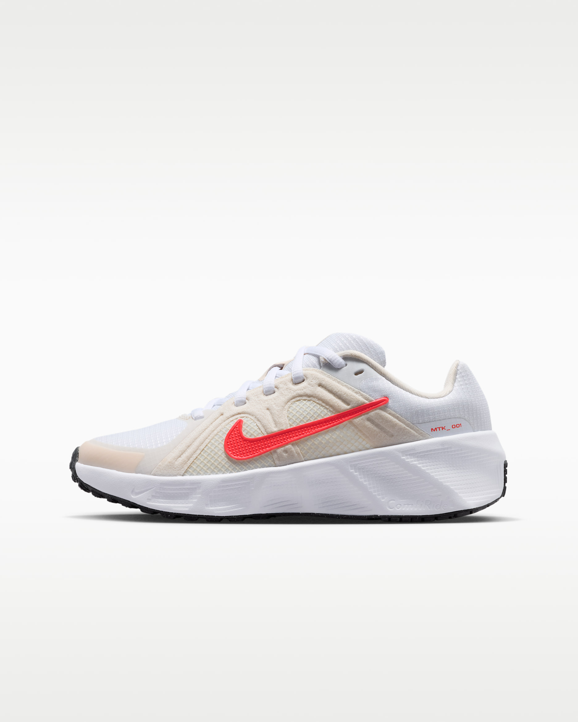 Tenis para niños grandes Nike Metro Tek - Blanco/Tiza/Antracita/Lava cálido