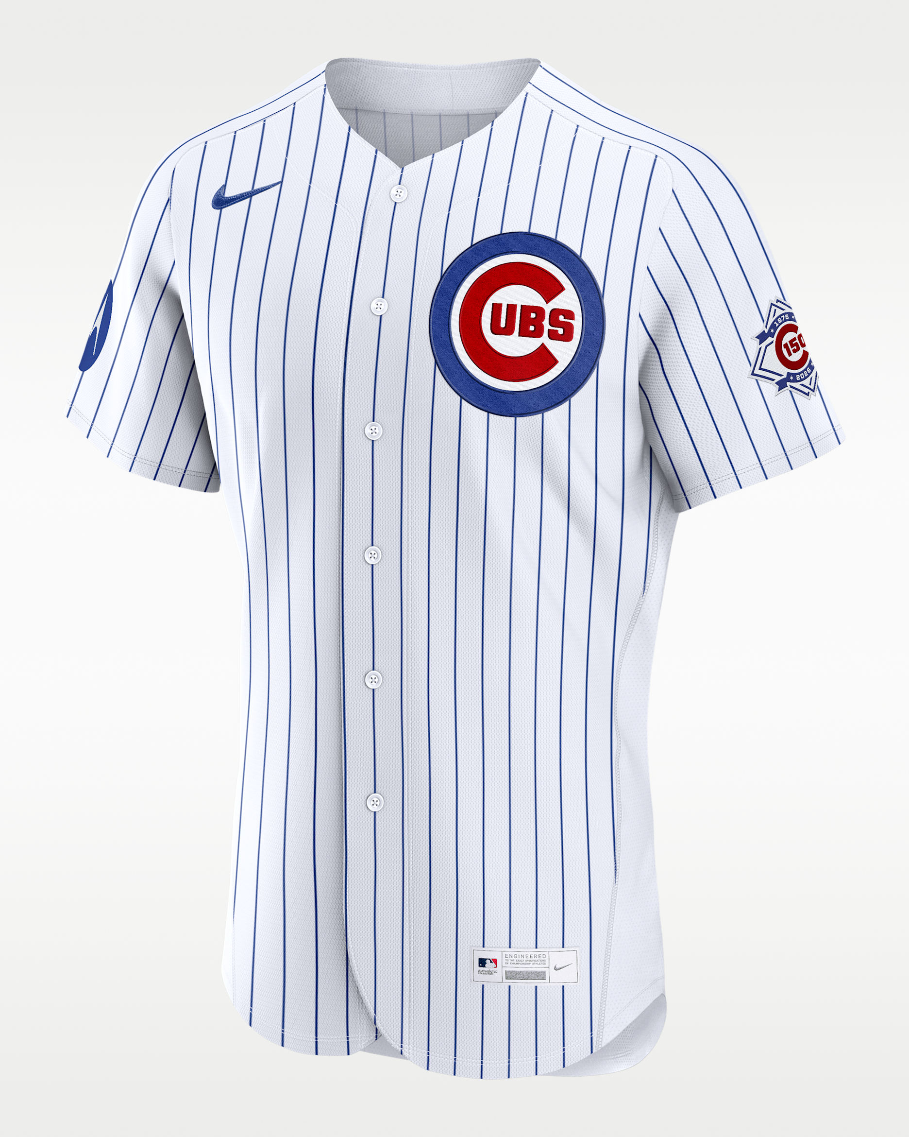 Chicago Cubs Men's Nike MLB Authentic Jersey - White