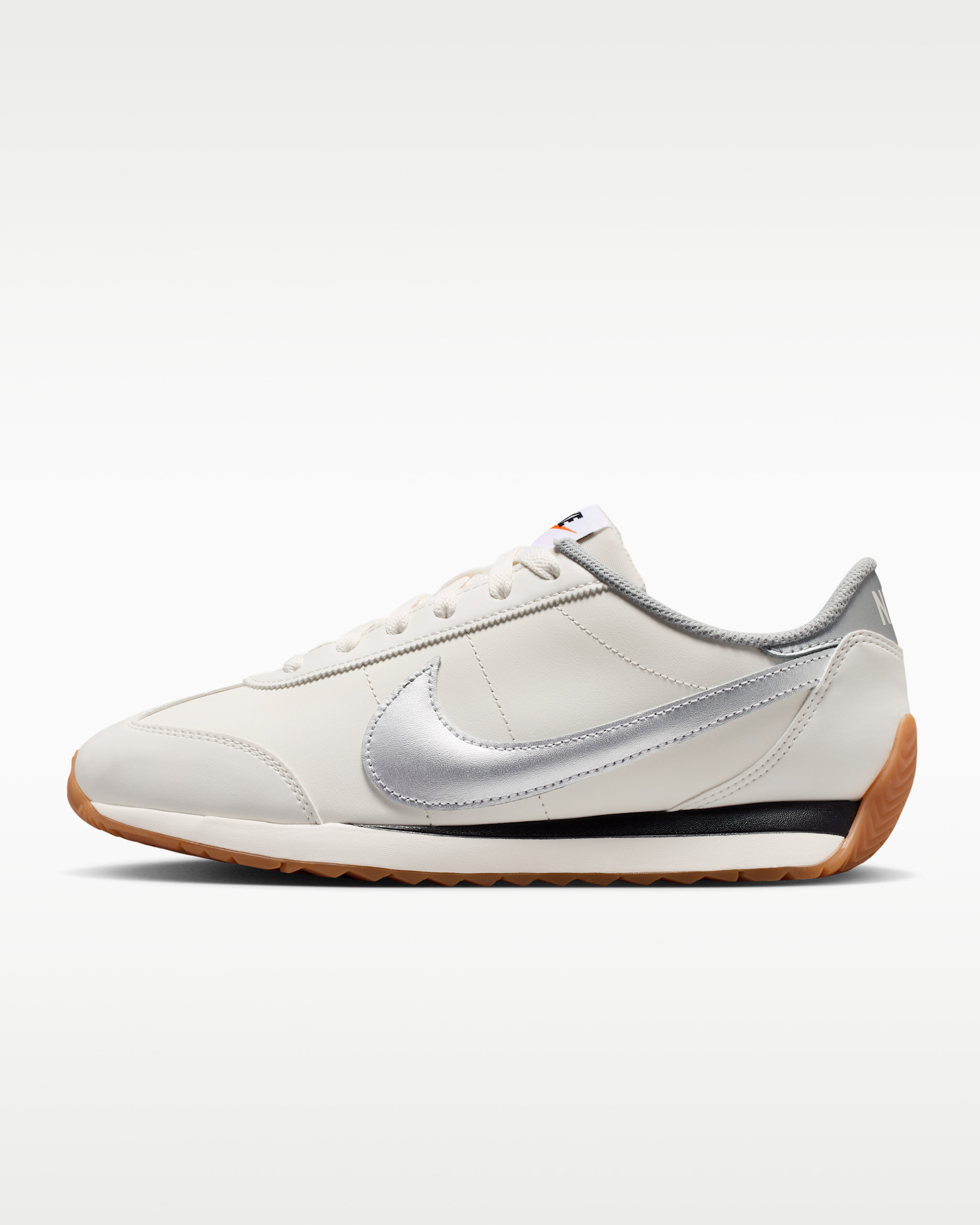 Nike Pacific Leather Women’s Shoes - Sail/Gridiron/Gum Light Brown/Metallic Silver