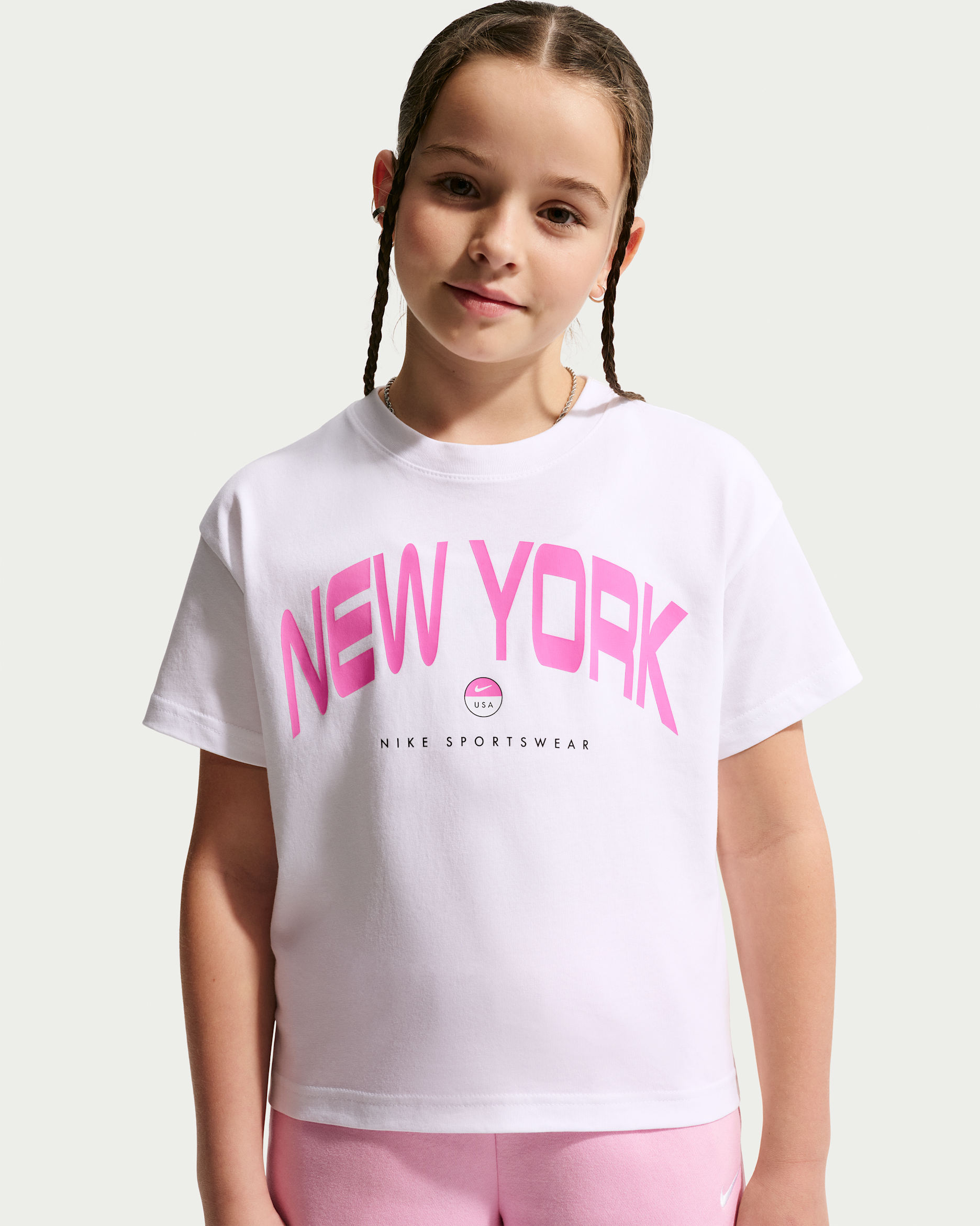 Nike Sportswear Samarreta - Nena - Blanc