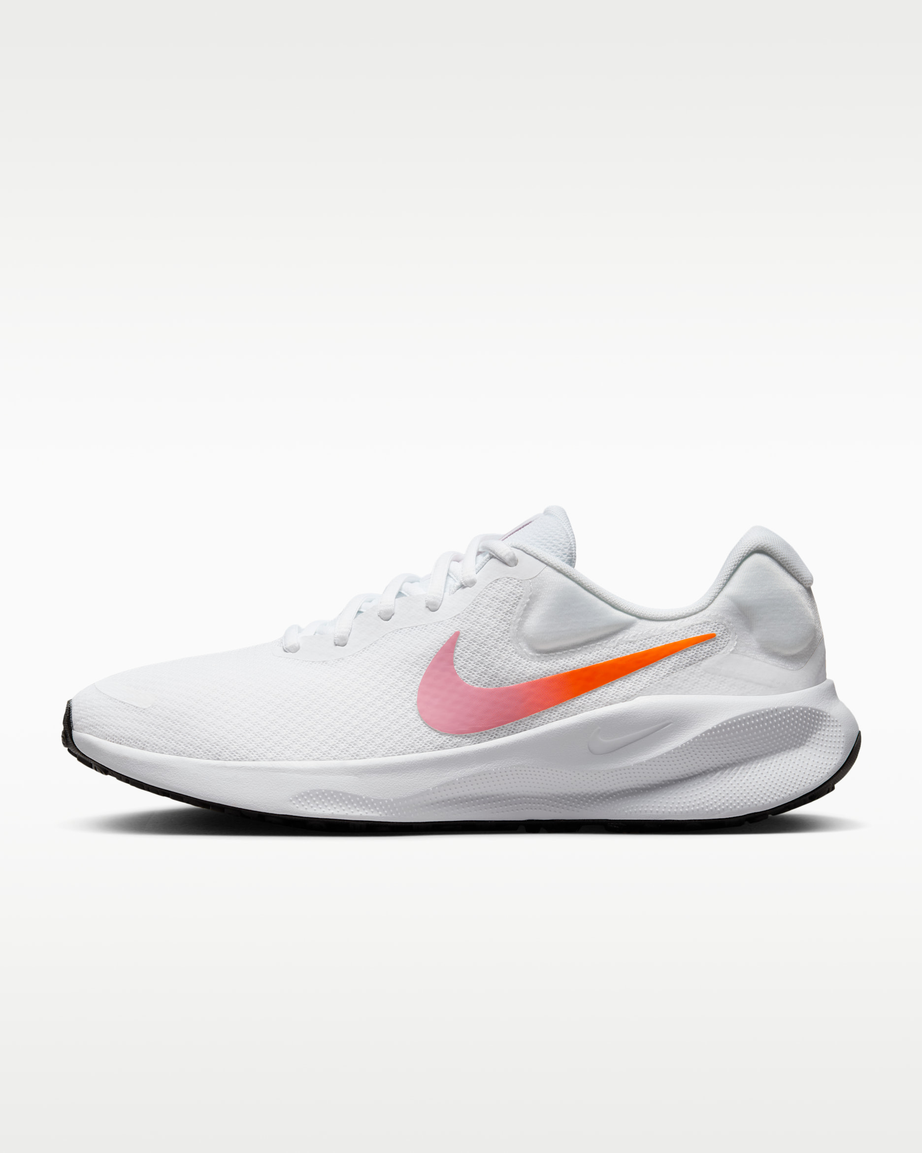 Nike Revolution 7 Women's Road Running Shoes - White/Beyond Pink/Black/Hyper Crimson