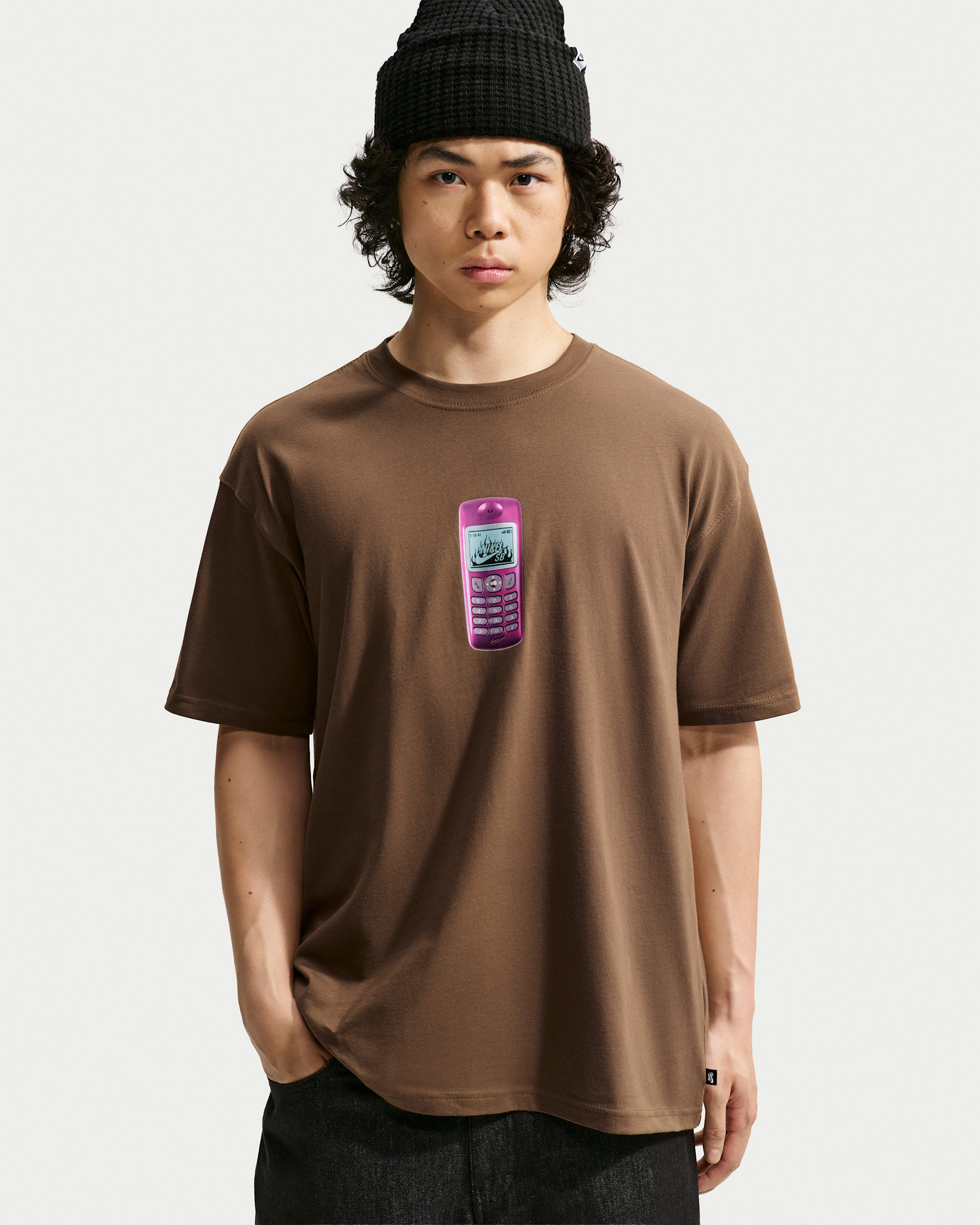 Nike SB Skate T-Shirt - Mosswood Brown