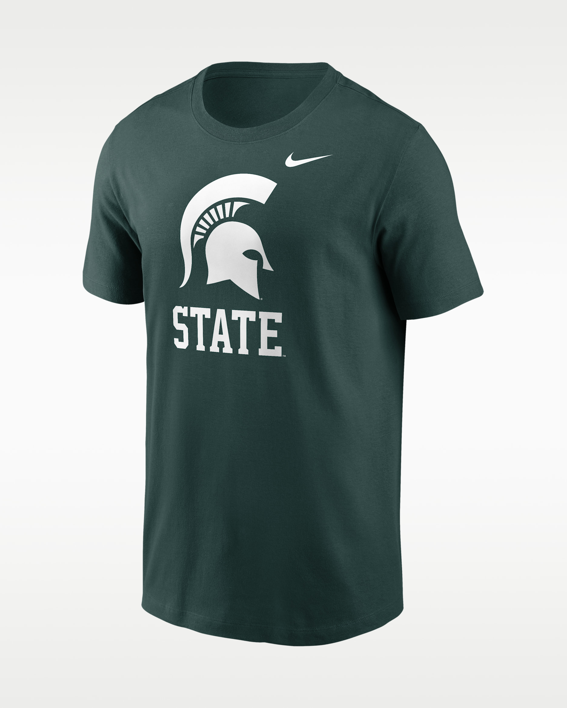 Michigan State Primetime Logo Mantra Men's Nike College T-Shirt - Green