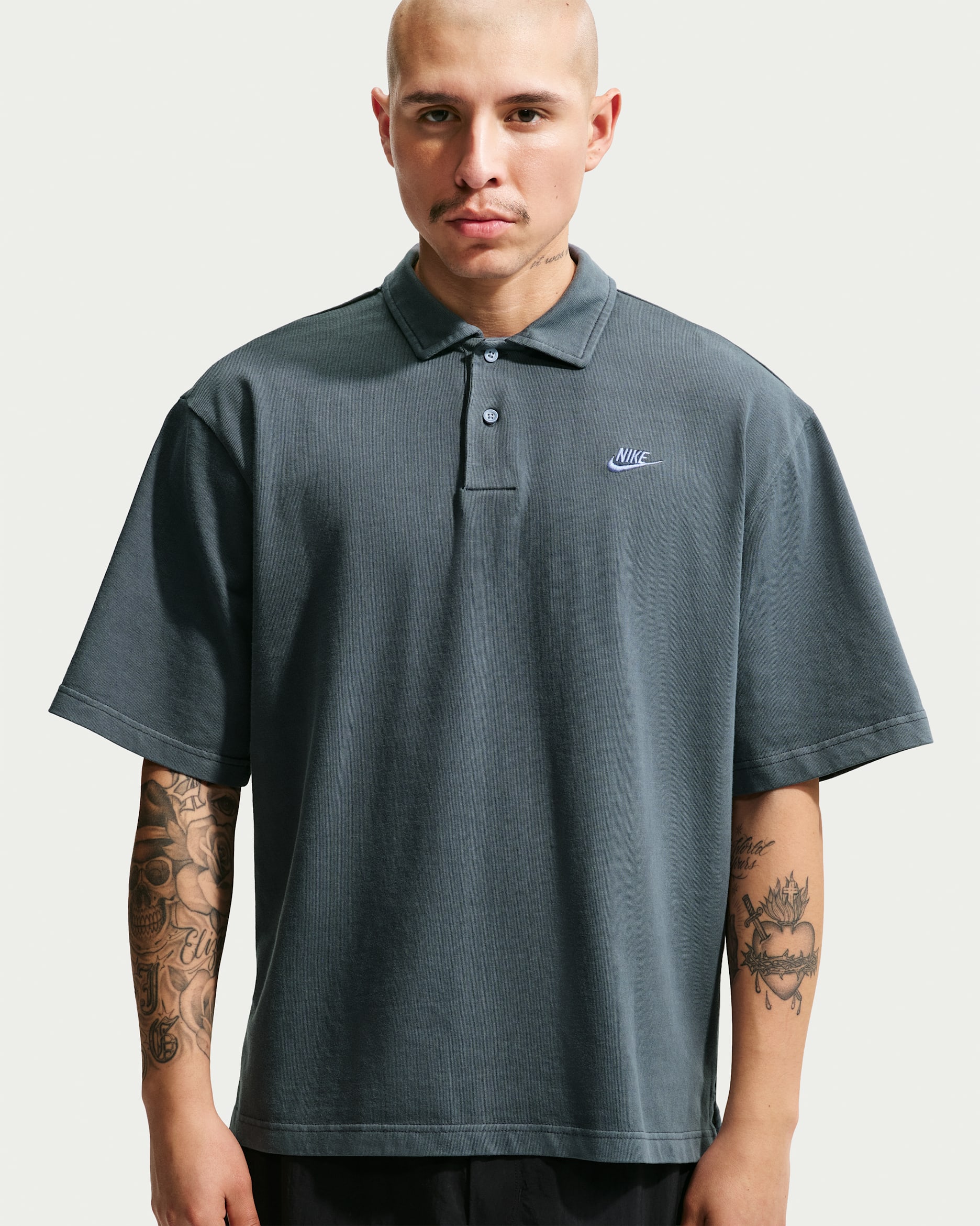 Nike Sportswear Club Men's Jersey Polo - Obsidian