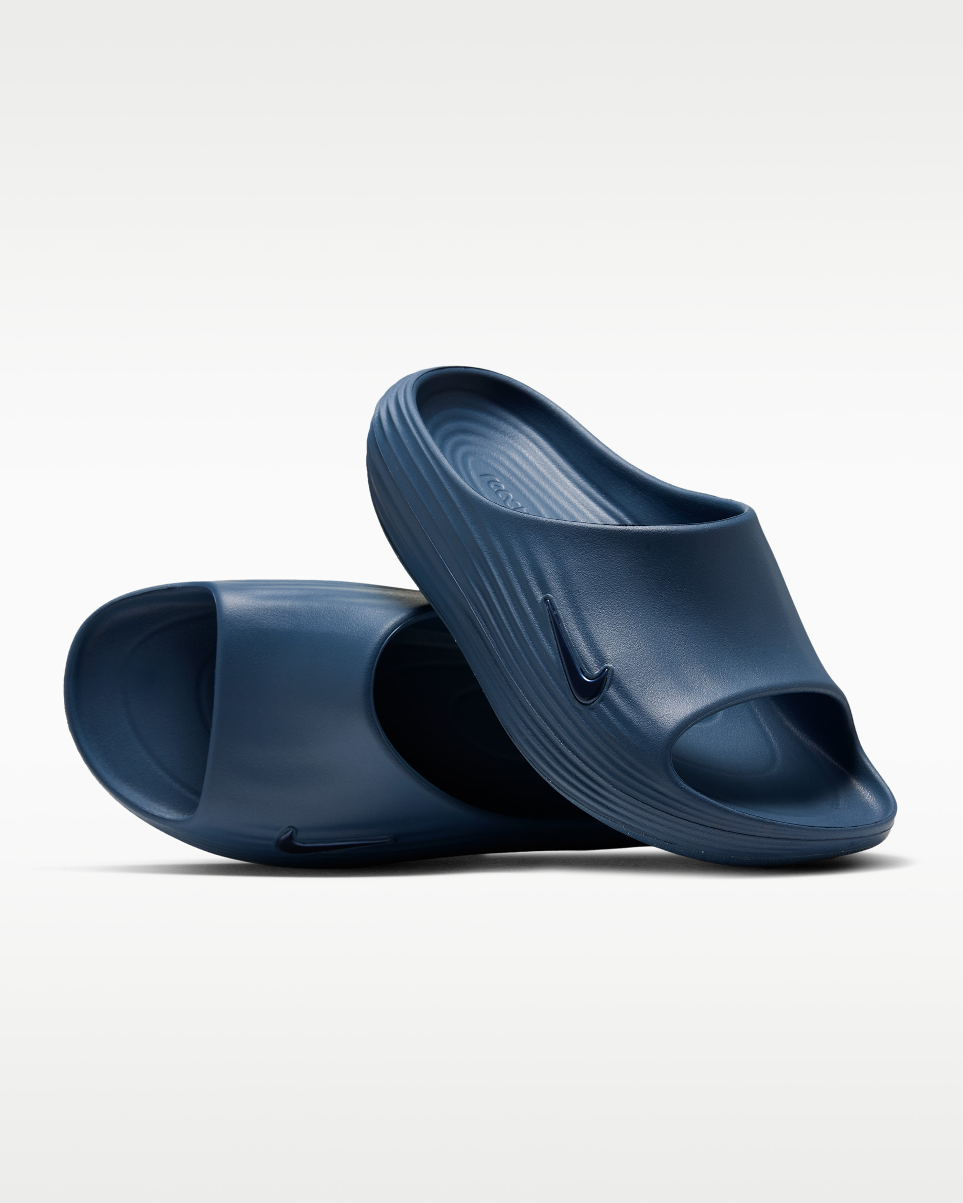 Nike ReactX Rejuven8 Men's Slides - New Slate/Obsidian