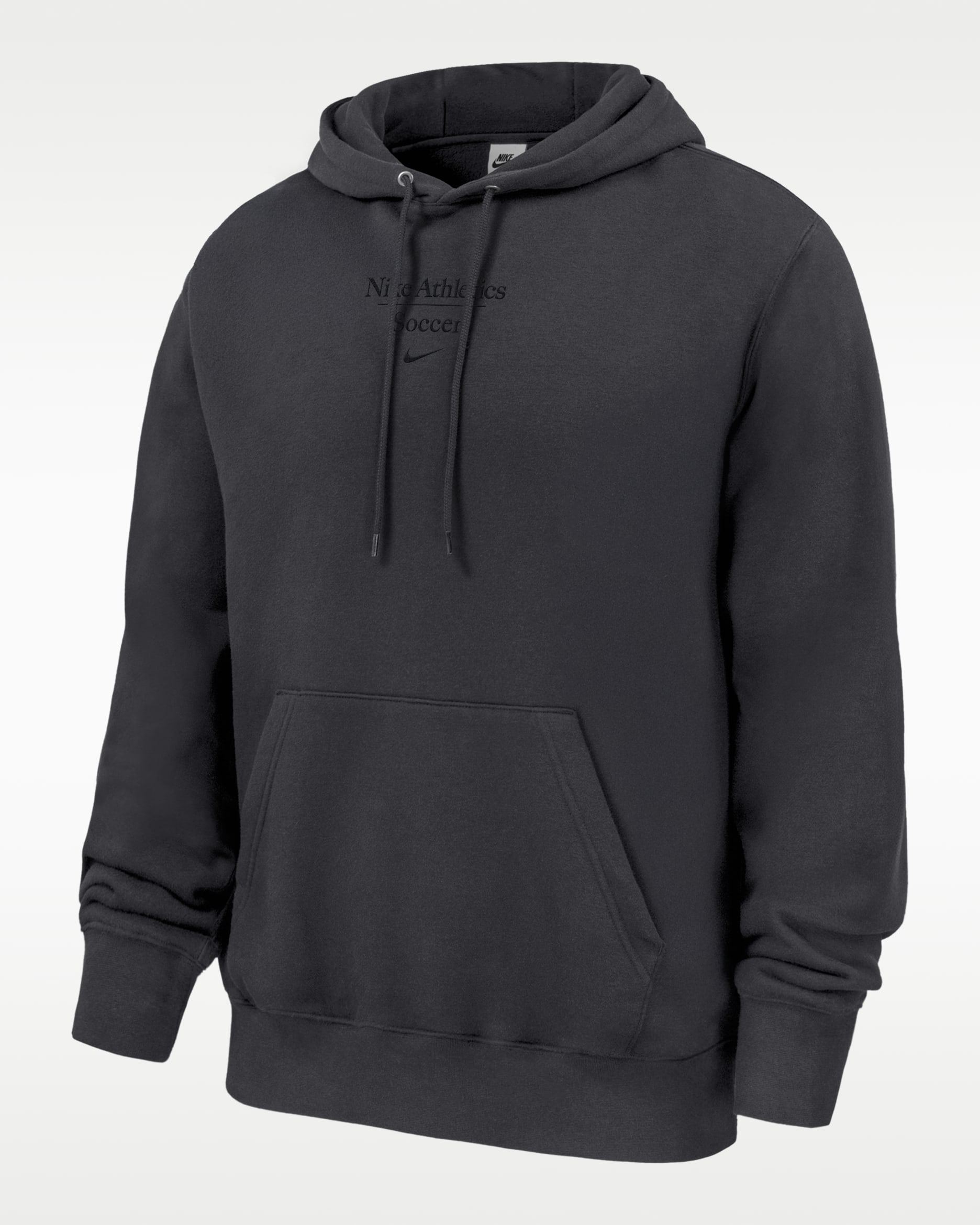 Nike Club Fleece Men's Soccer Pullover Hoodie - Anthracite