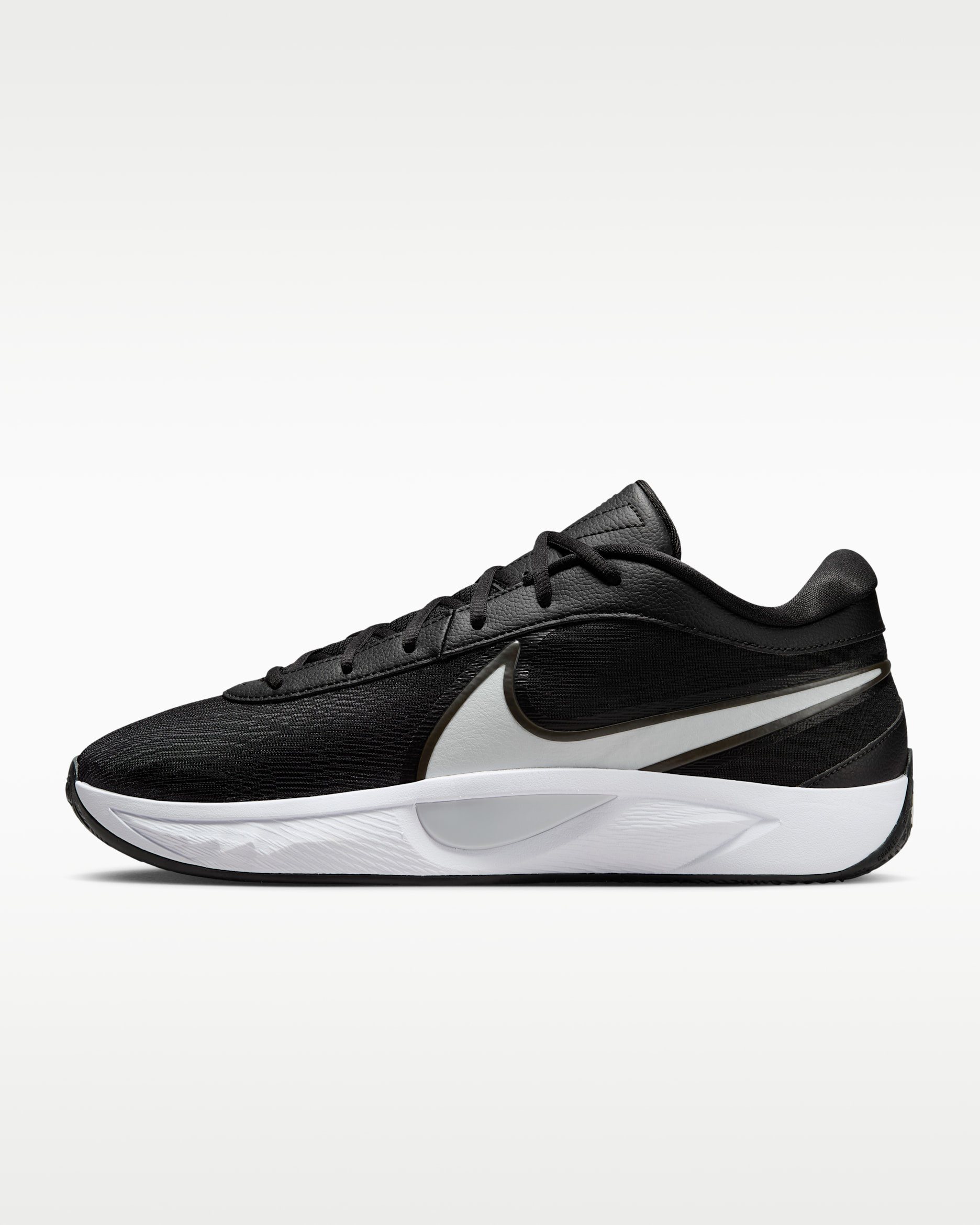 Giannis Freak 6 EP Basketball Shoes - Black/White/Gunsmoke/Flat Silver