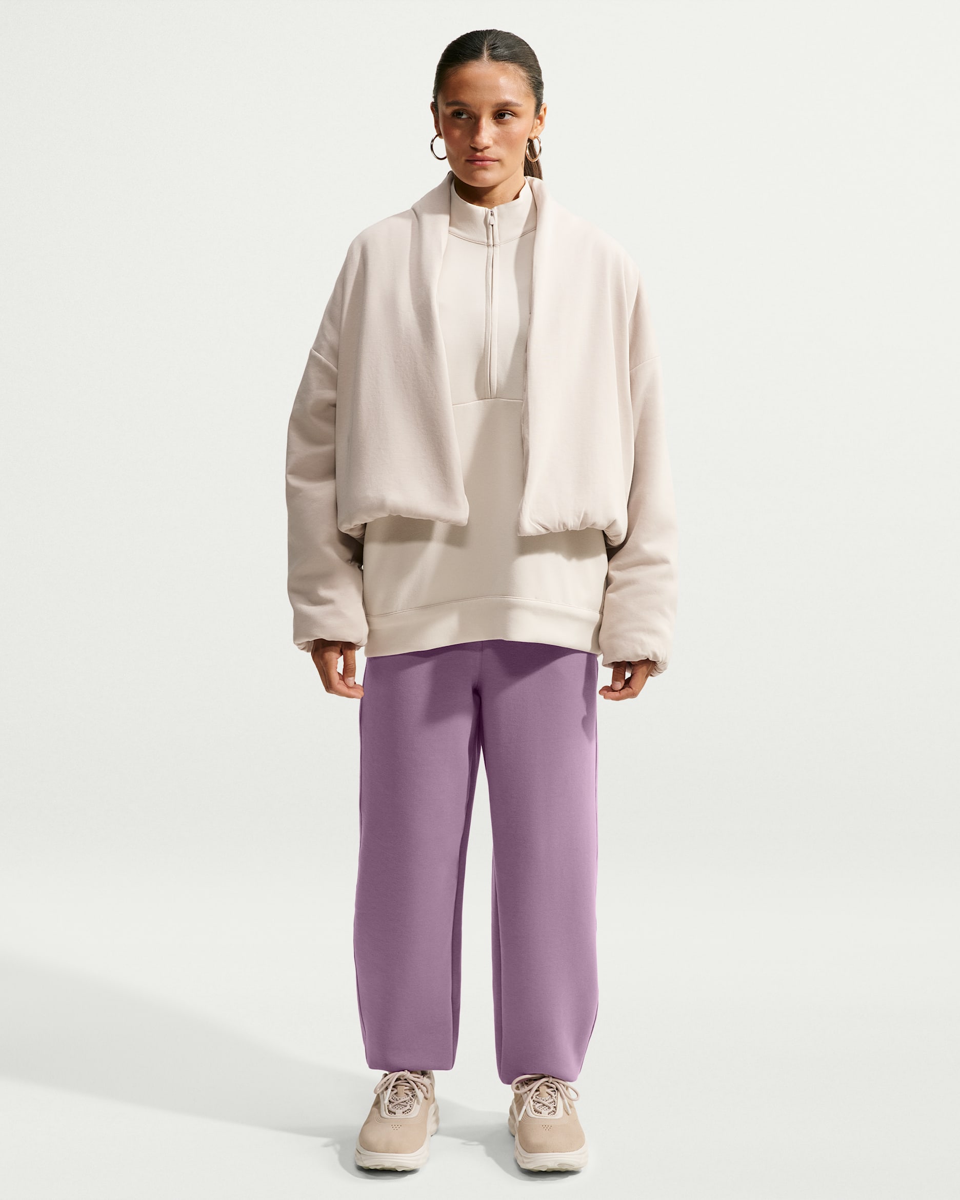 Nike 24.7 ImpossiblySoft Women's Dri-FIT High-Rise Joggers - Violet Dust/Pro Purple