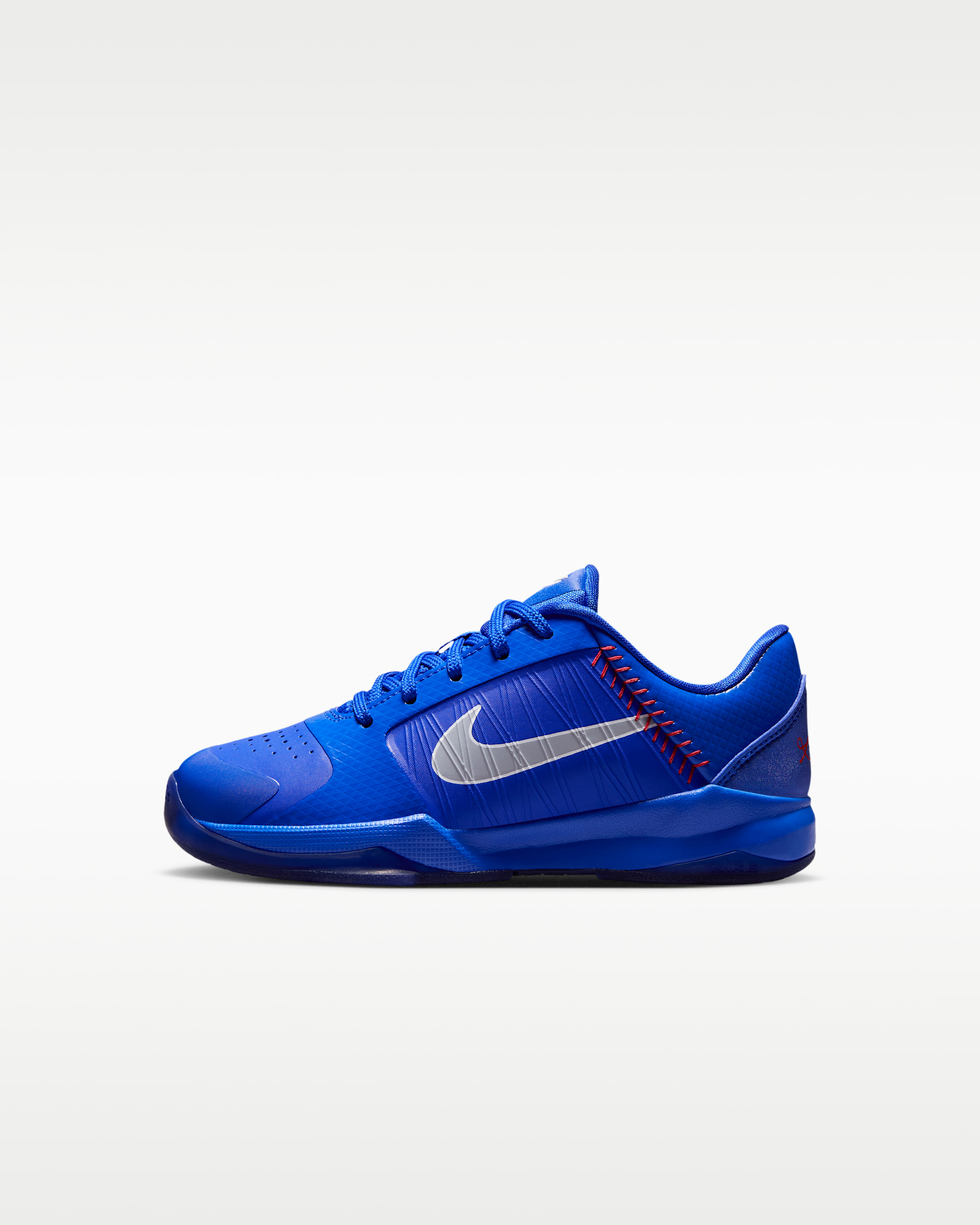 Kobe V Little Kids' Basketball Shoes - Hyper Royal/White/Wolf Grey