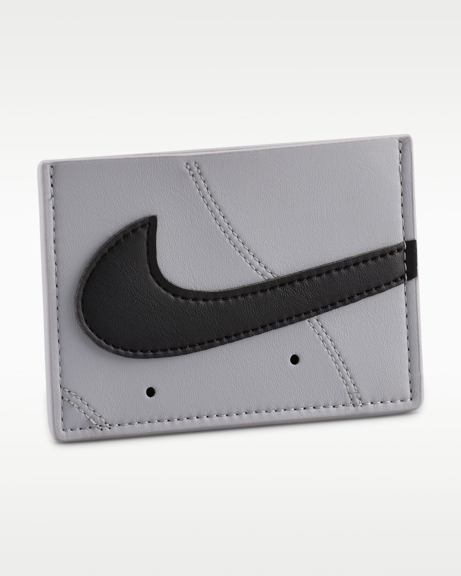 나이키 아이콘 에어 포스 1 카드 지갑 - 울프 그레이/울프 그레이/블랙