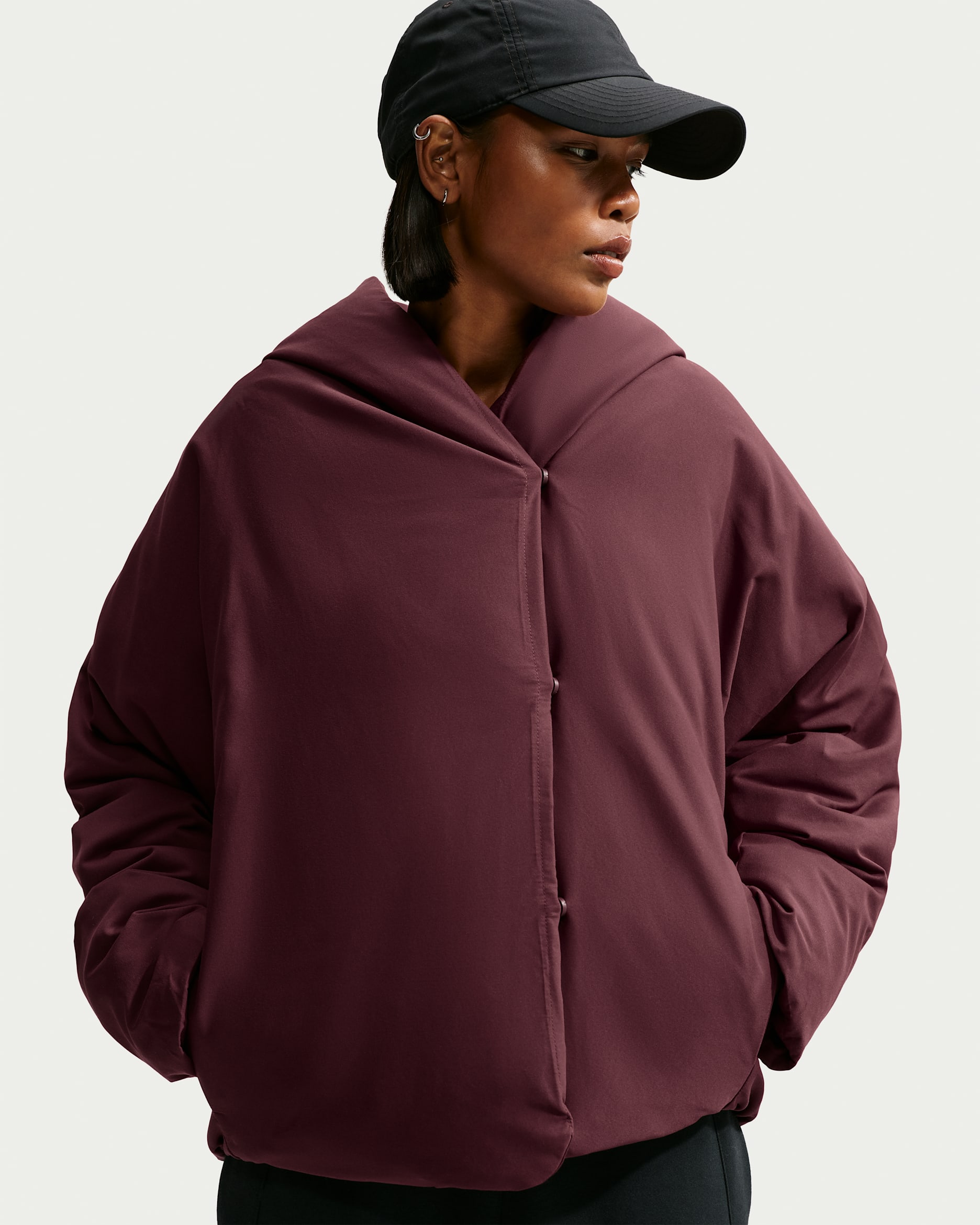 Nike 24.7 OuterCalm Women's Therma-FIT Down-Fill Jacket - Mystic Dates/Light Boulder