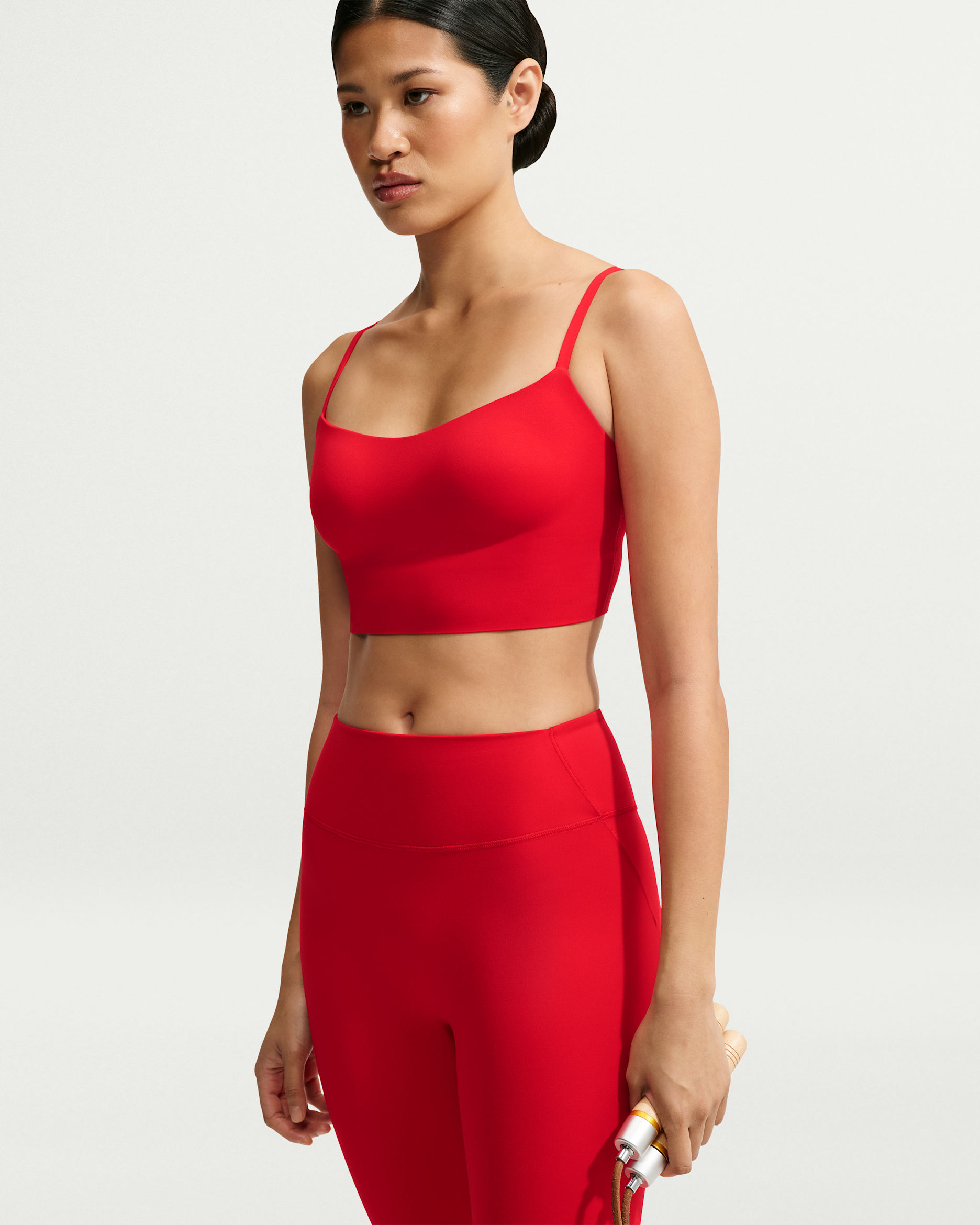 Brassière caraco longue NikeSKIMS Matte pour femme - University Red