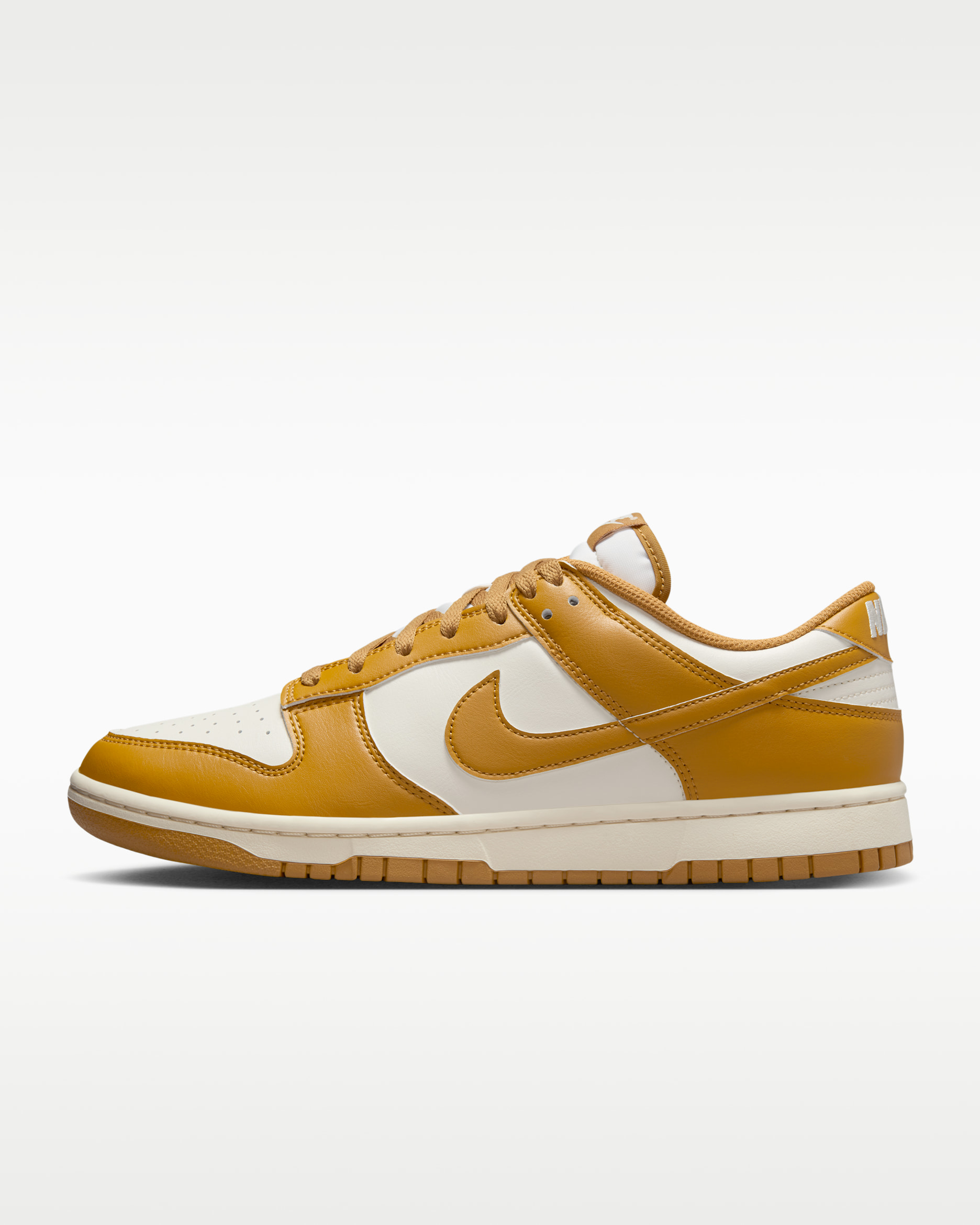 Nike Dunk Low Retro Men's Shoes - Pale Ivory/Pale Ivory/Wheat
