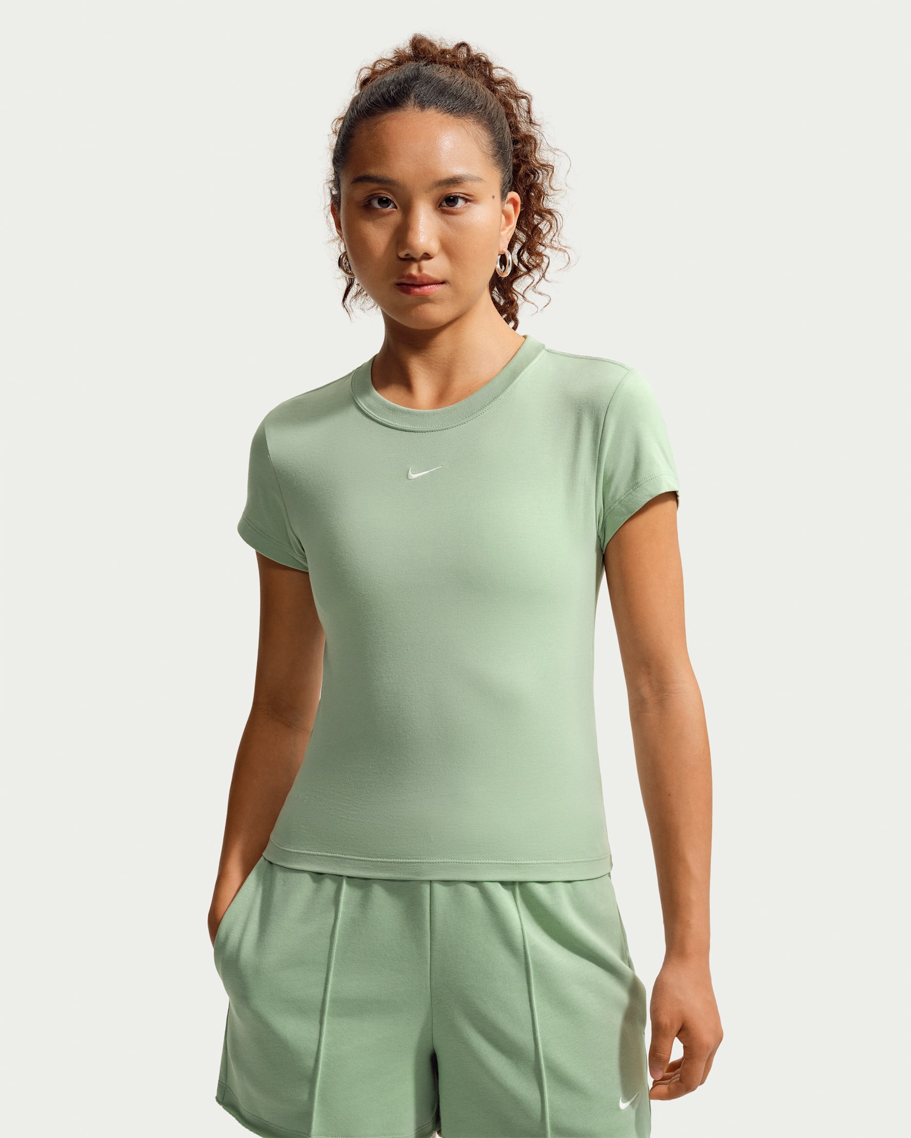 Nike Sportswear Chill Knit Women's T-shirt - Steam/Sail