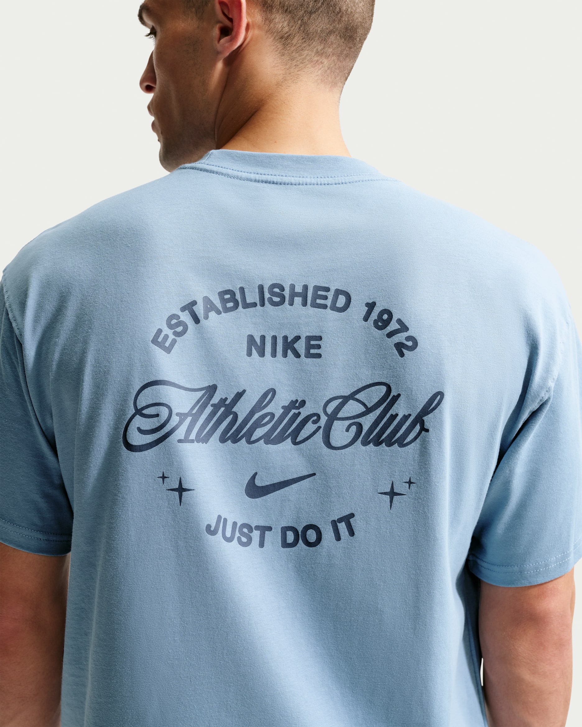 Playera para hombre Nike N.A.C. - Azul de trabajo