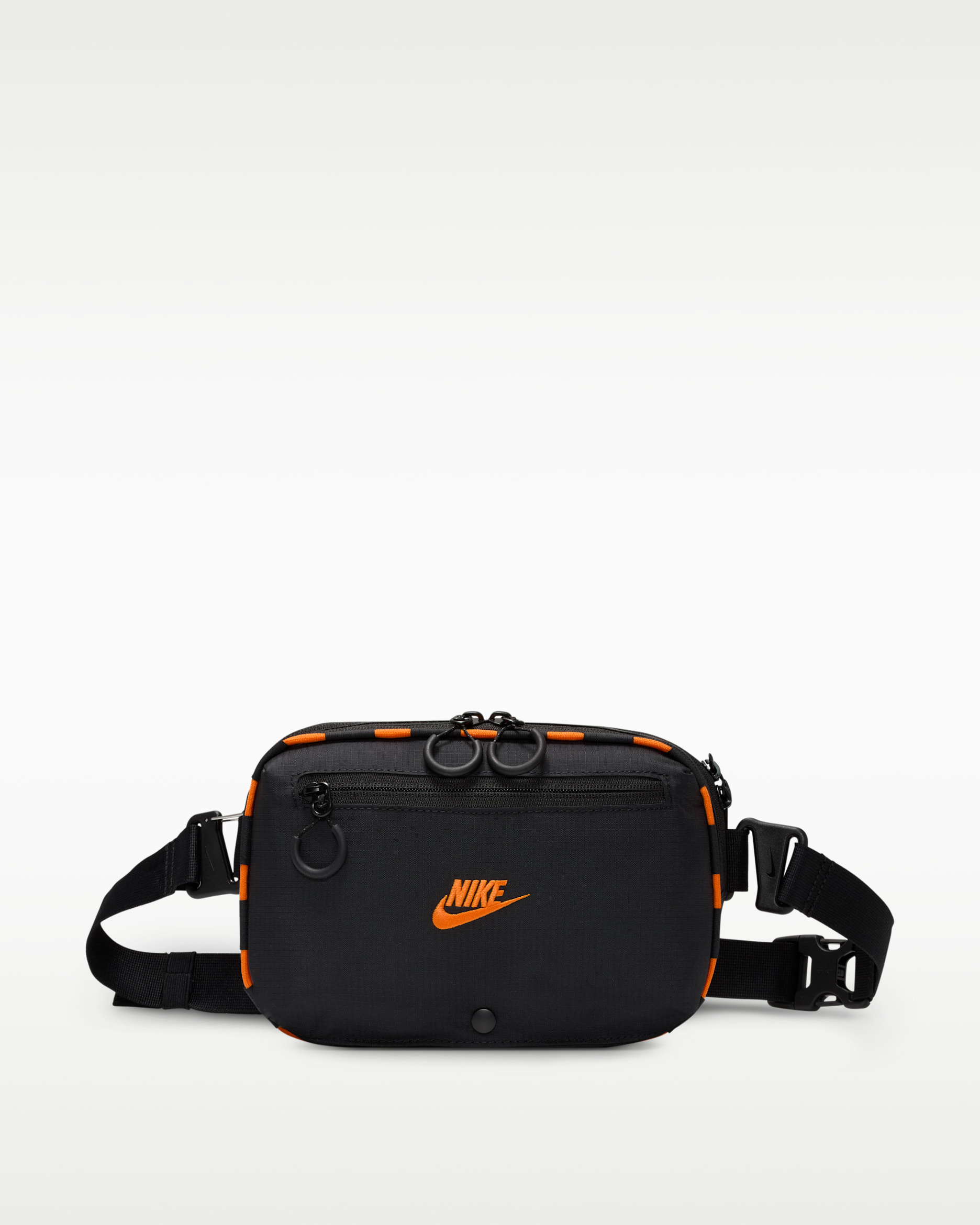 Taška přes rameno Nike Hayward Patrol (4 l) - Černá/Černá/Safety Orange