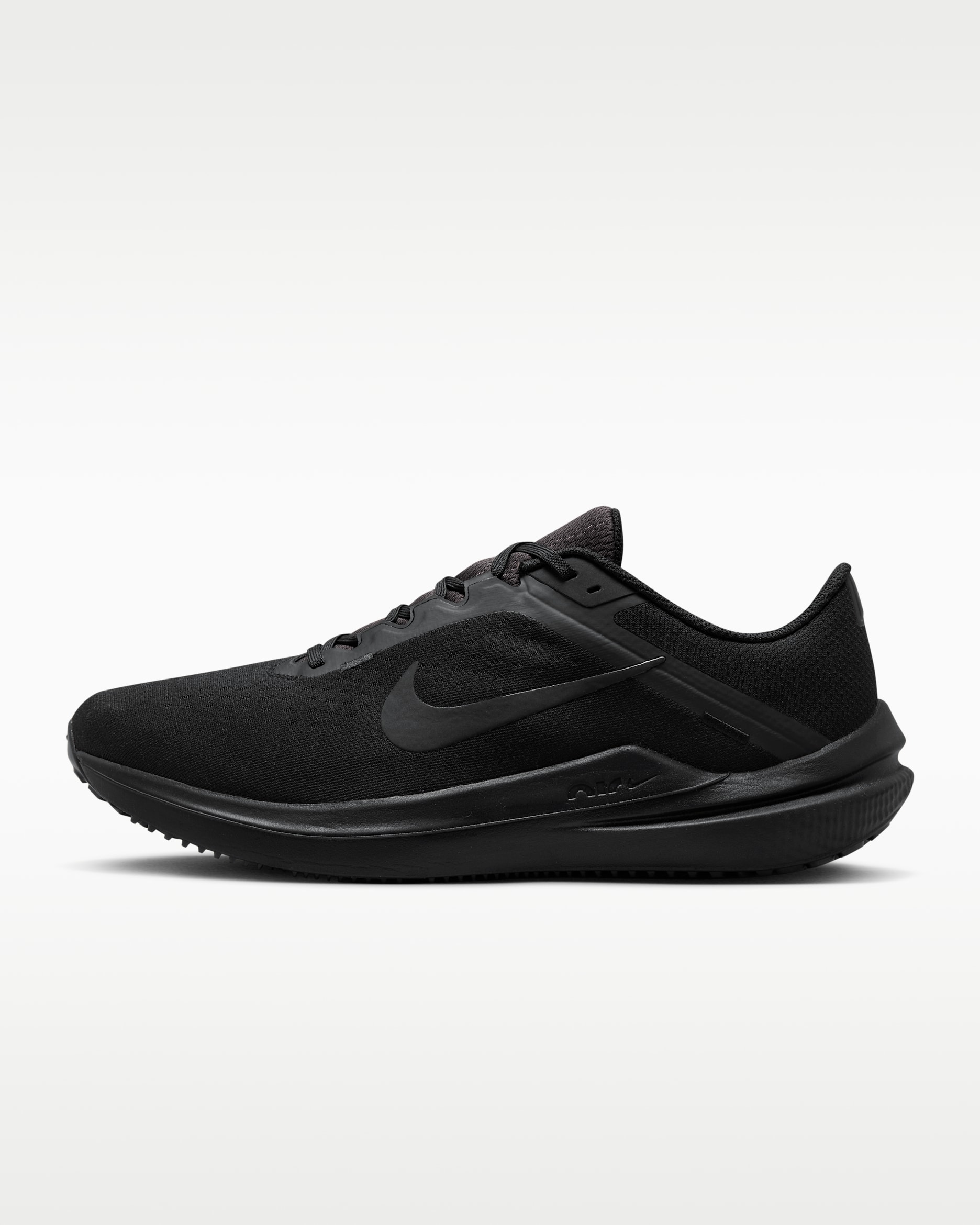 Nike Winflo 10 Men's Road Running Shoes - Black/Black/Anthracite/Black
