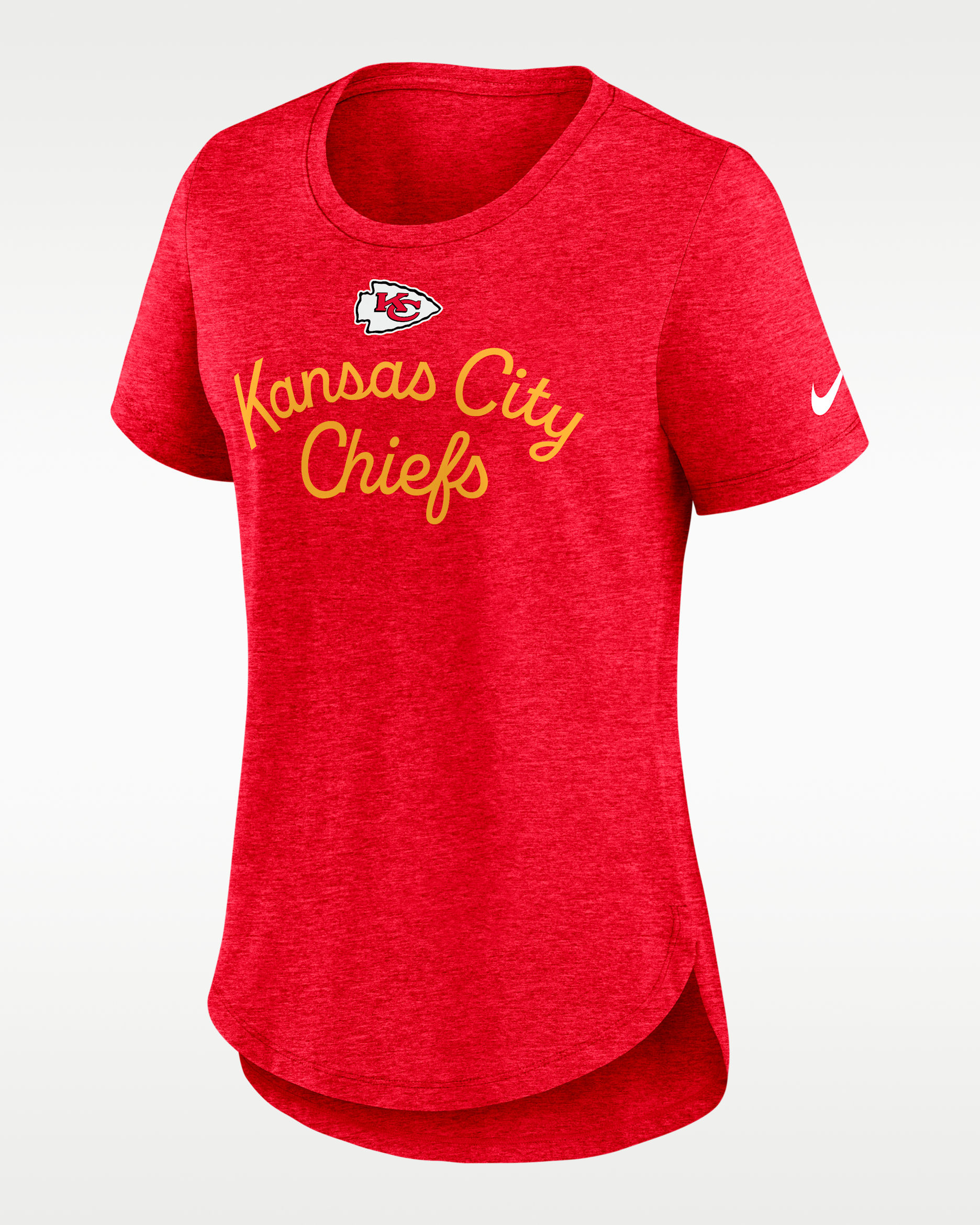 Kansas City Chiefs Script Women's Nike NFL T-Shirt - Red