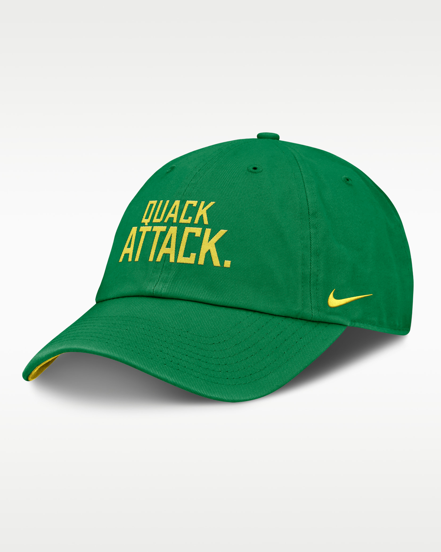 Gorra universitaria Nike ajustable para hombre Oregon Chant Club - Verde