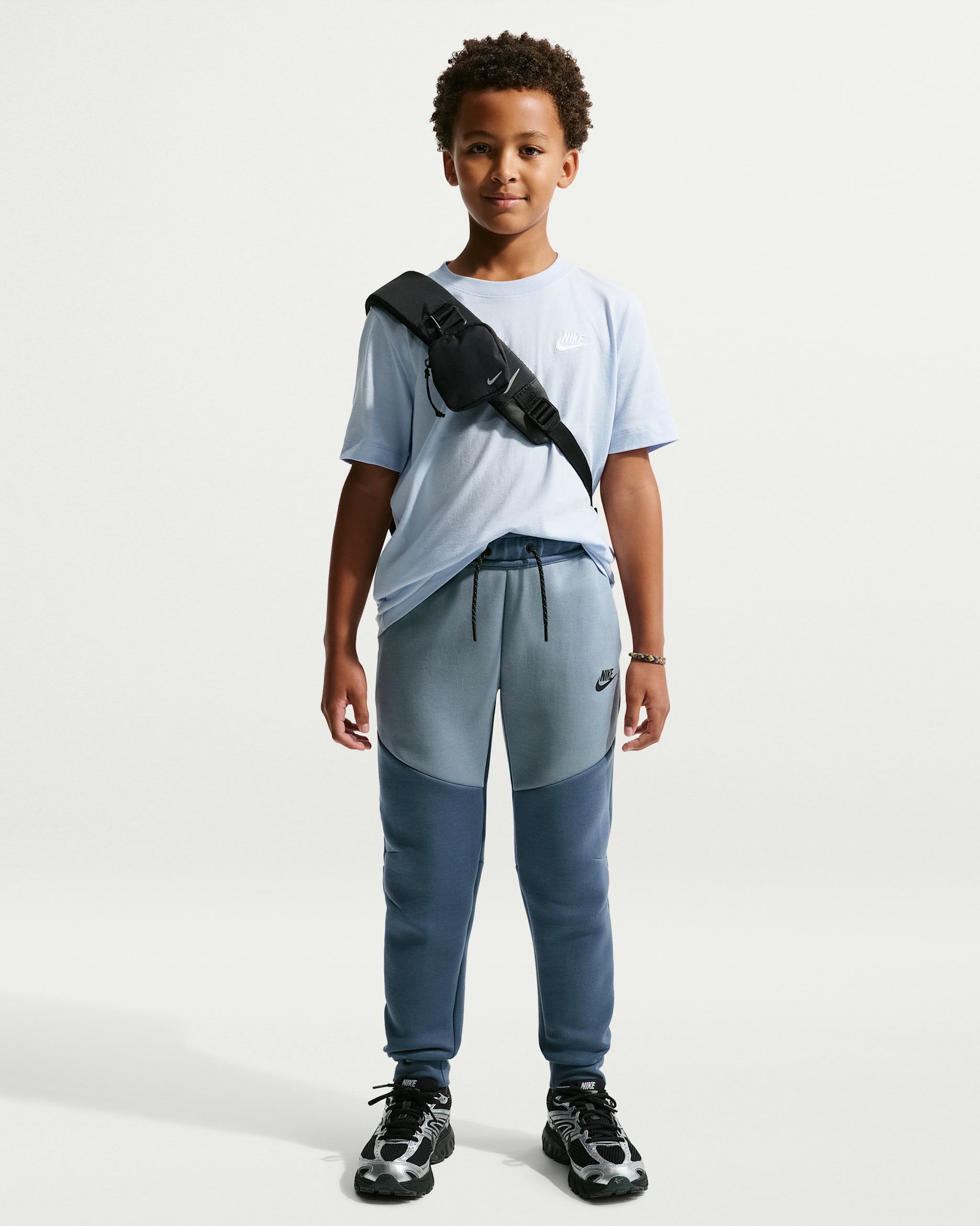 Nike Sportswear Tech Fleece Jogger - Niño/a - Diffused Blue/Ashen Slate/Negro/Negro