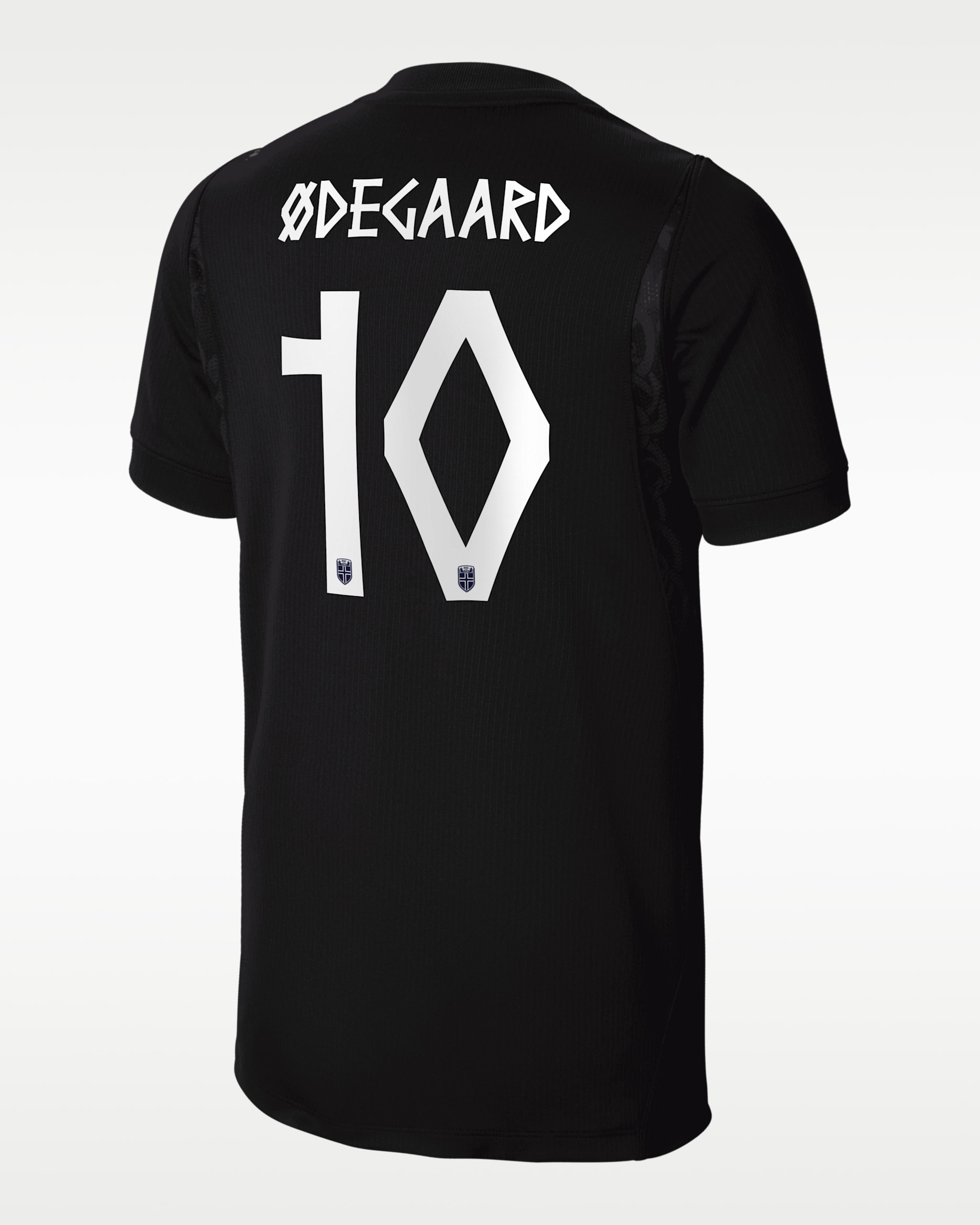 Martin ÿdegaard Norway National Team 2026 Stadium Away Big Kids' Nike Dri-FIT Soccer Jersey - Grey