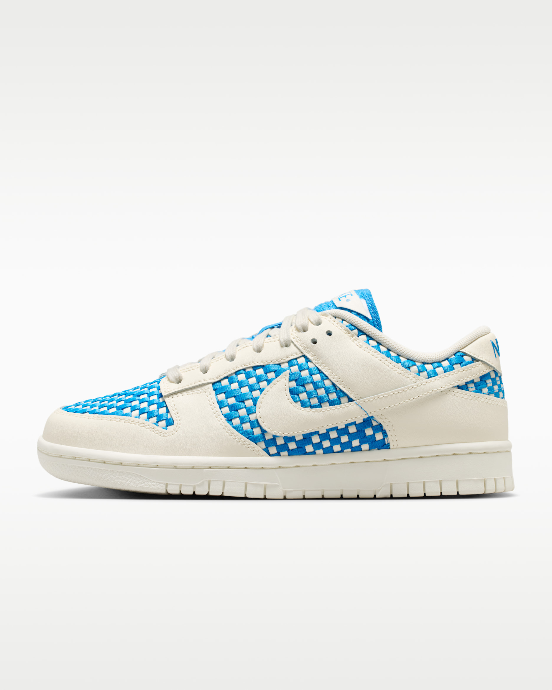 Tenis para mujer Nike Dunk Low - Azul foto claro/Vela/Marfil pálido