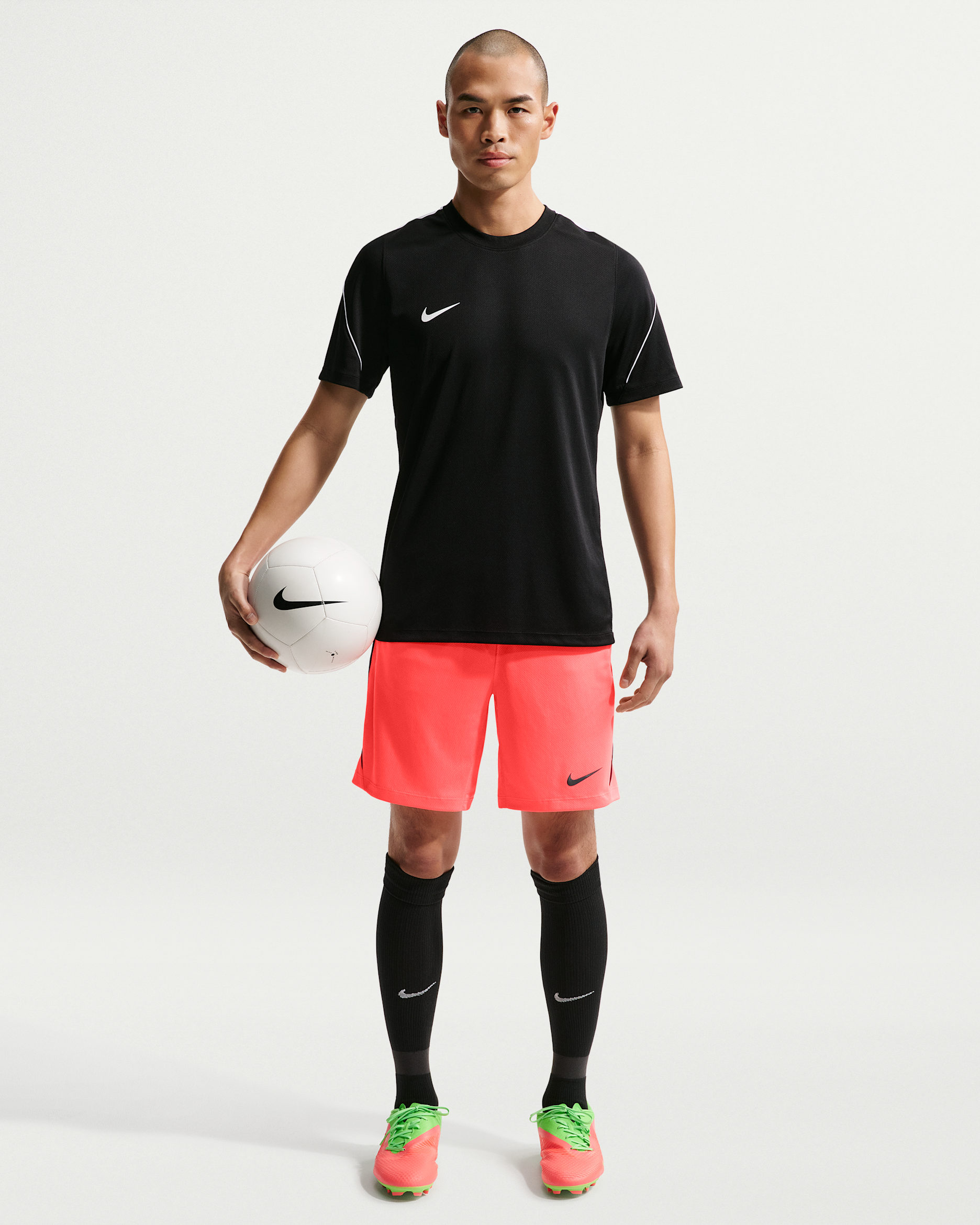 나이키 스트라이크 남성 드라이 핏 축구 쇼츠 - 핫 라바/앤트러사이트/앤트러사이트/앤트러사이트