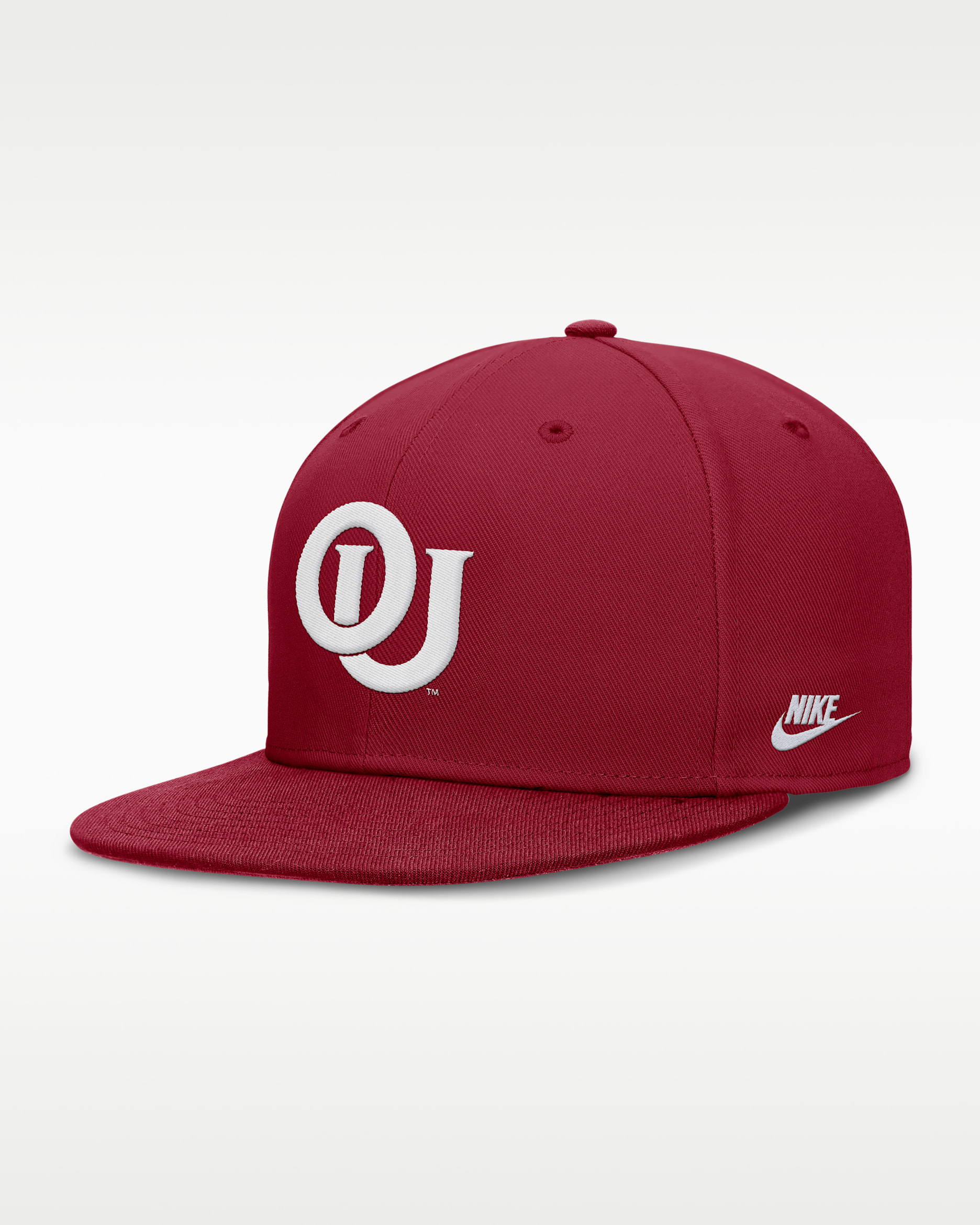 Oklahoma Sooners Legacy True Men's Nike Dri-FIT College Fitted Hat - Crimson