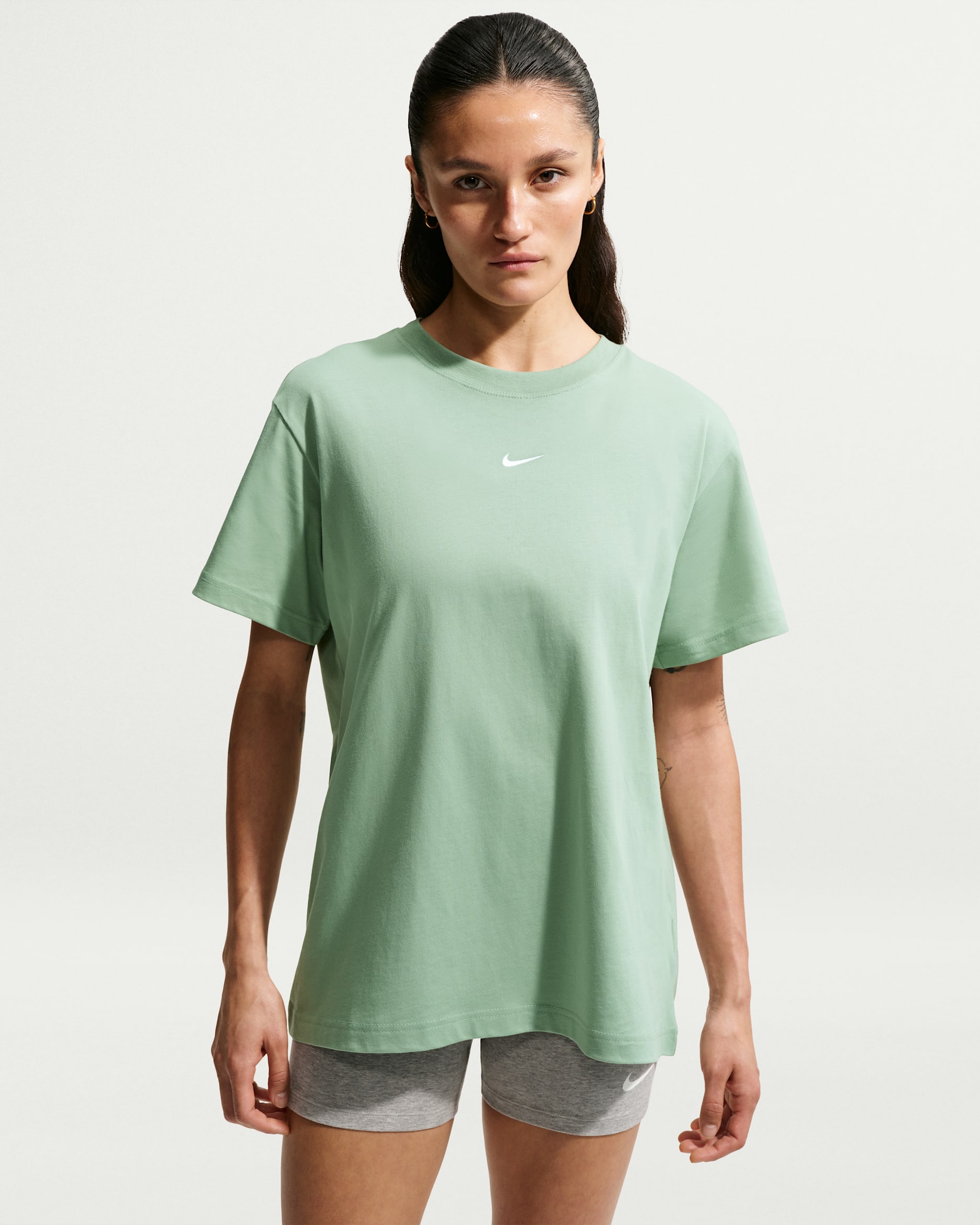Nike Sportswear Classic oversized T-shirt voor dames - Steam