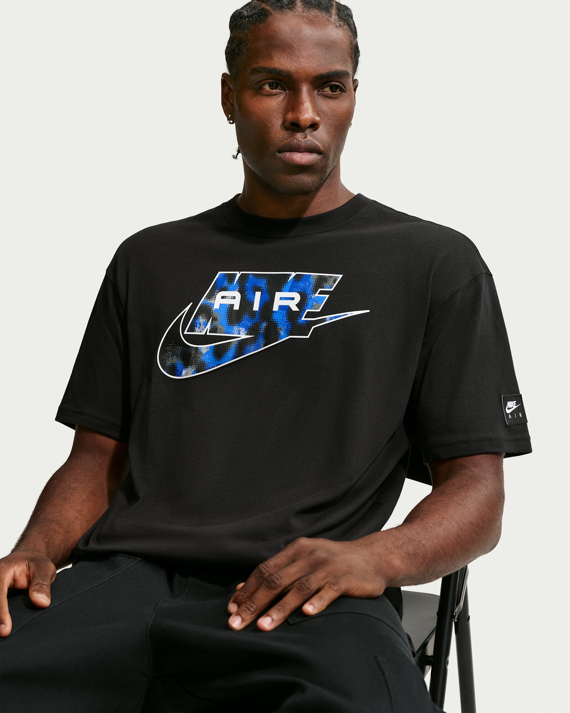 Playera Nike Air - Negro