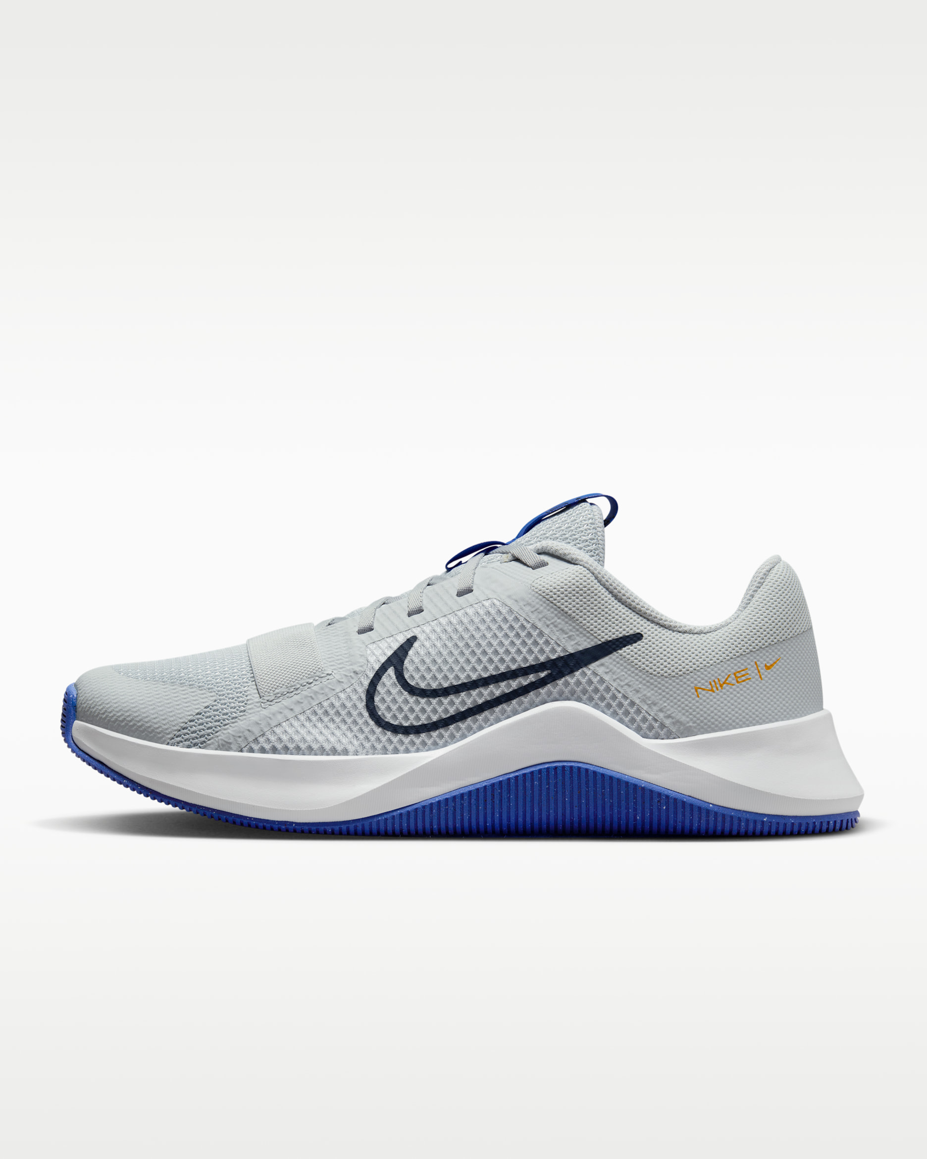 Nike MC Trainer 2 Men's Workout Shoes - Pure Platinum/Racer Blue/White/Obsidian