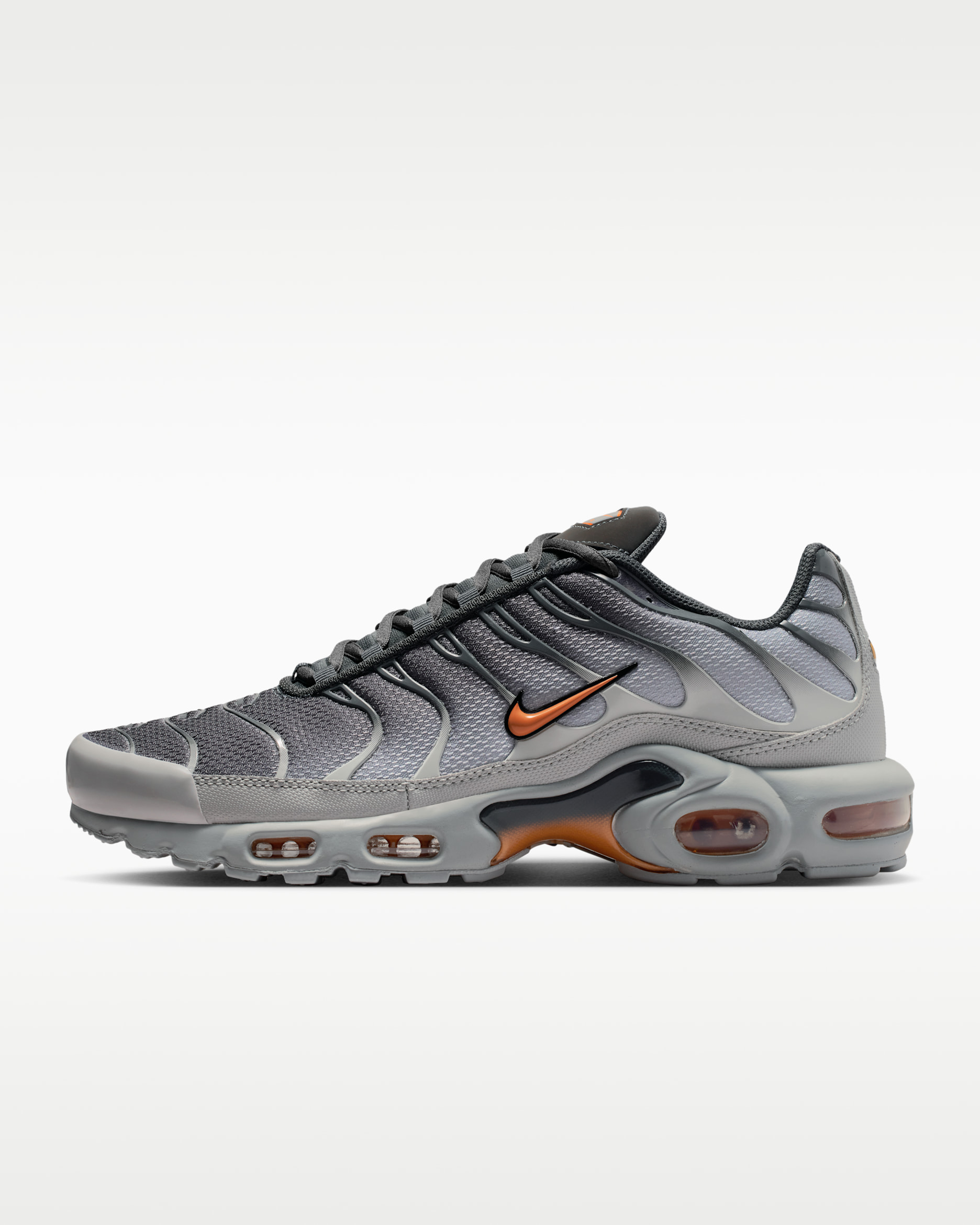 Nike Air Max Plus Men's Shoes - Light Smoke Grey/Dark Smoke Grey/Hot Curry