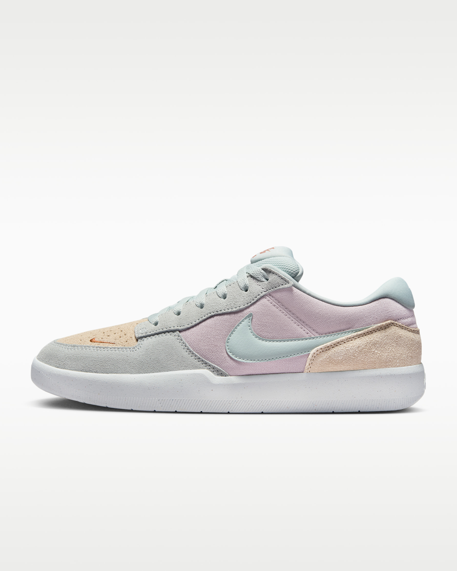Nike SB Force 58 Skate Shoes - Platinum Violet/Sand Drift/Summit White/Light Silver